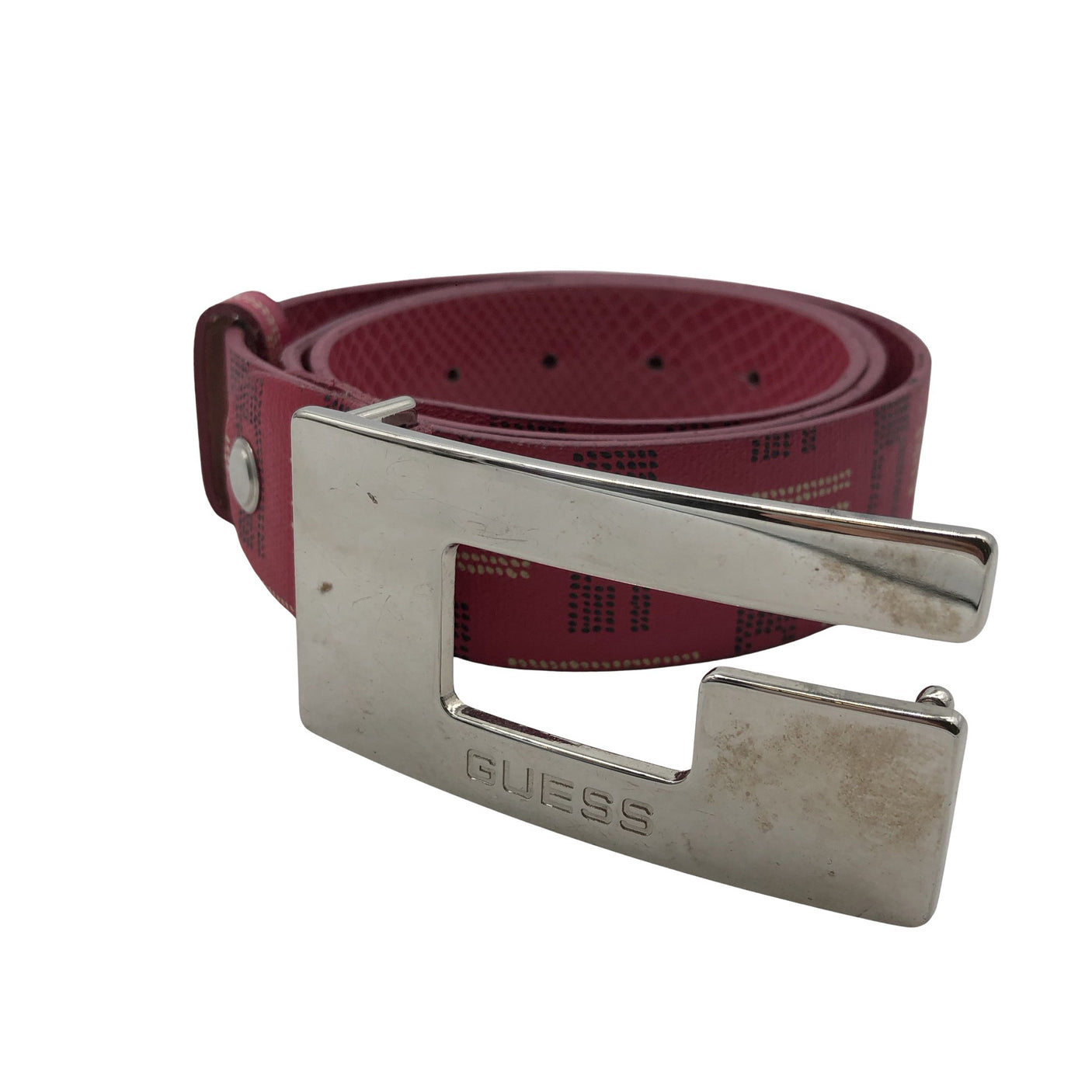Unisex Guess - Leather belt, size Ei kokoa - Pink (1)