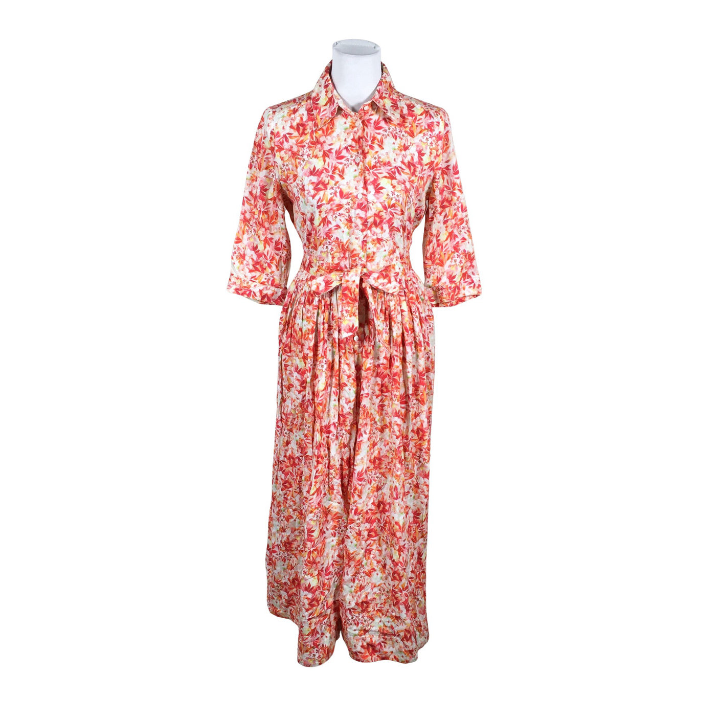 Unisex Andiata - Schiffon dress, size 40 - Red (1)