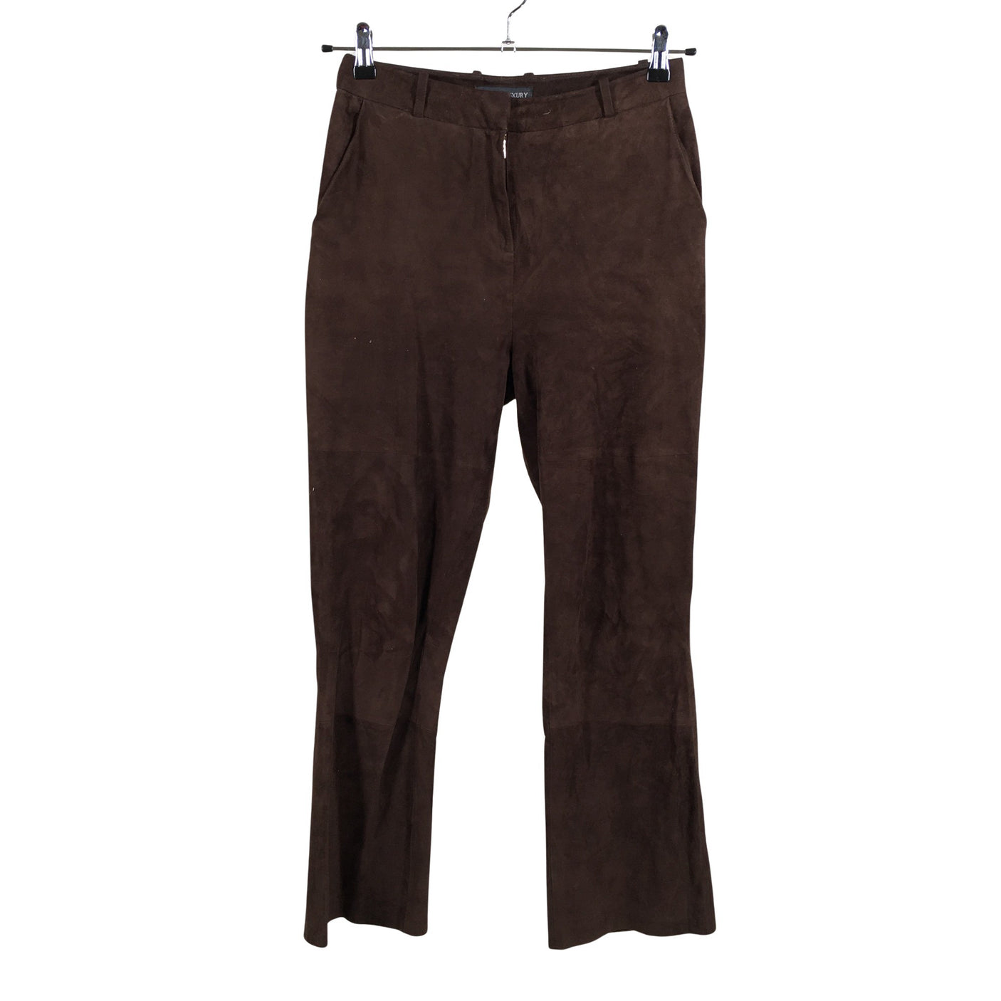 Unisex Repeat - Leather pants, size 36 - Brown (1)