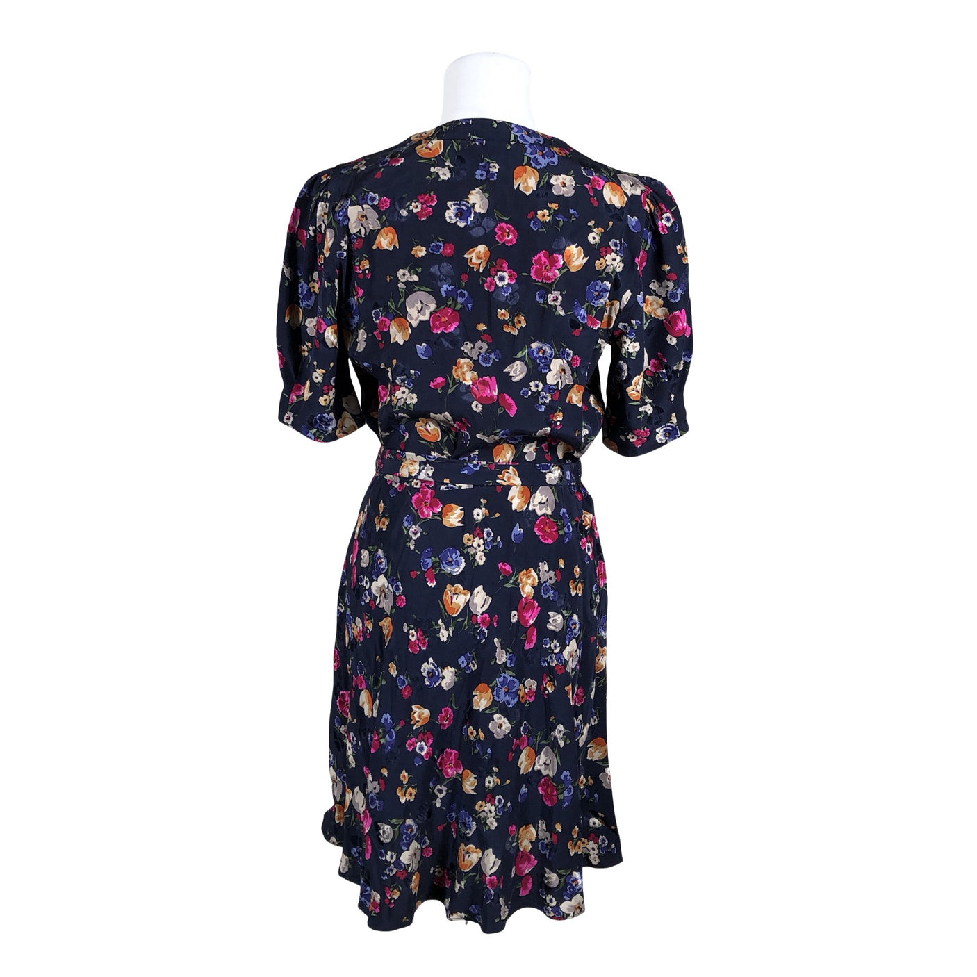 Unisex Lauren Ralph Lauren - Schiffon dress, size 36 - Blue (3)