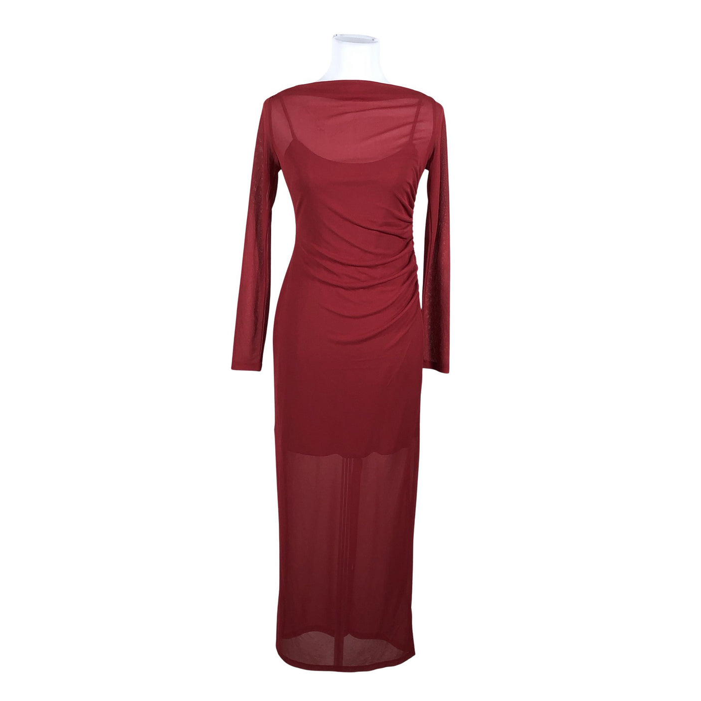 Unisex Forever New - Party dress, size 38 - Wine red (1)