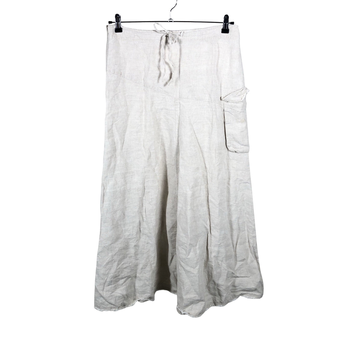 Unisex Part two - Fabric skirt, size 40 - Beige (1)