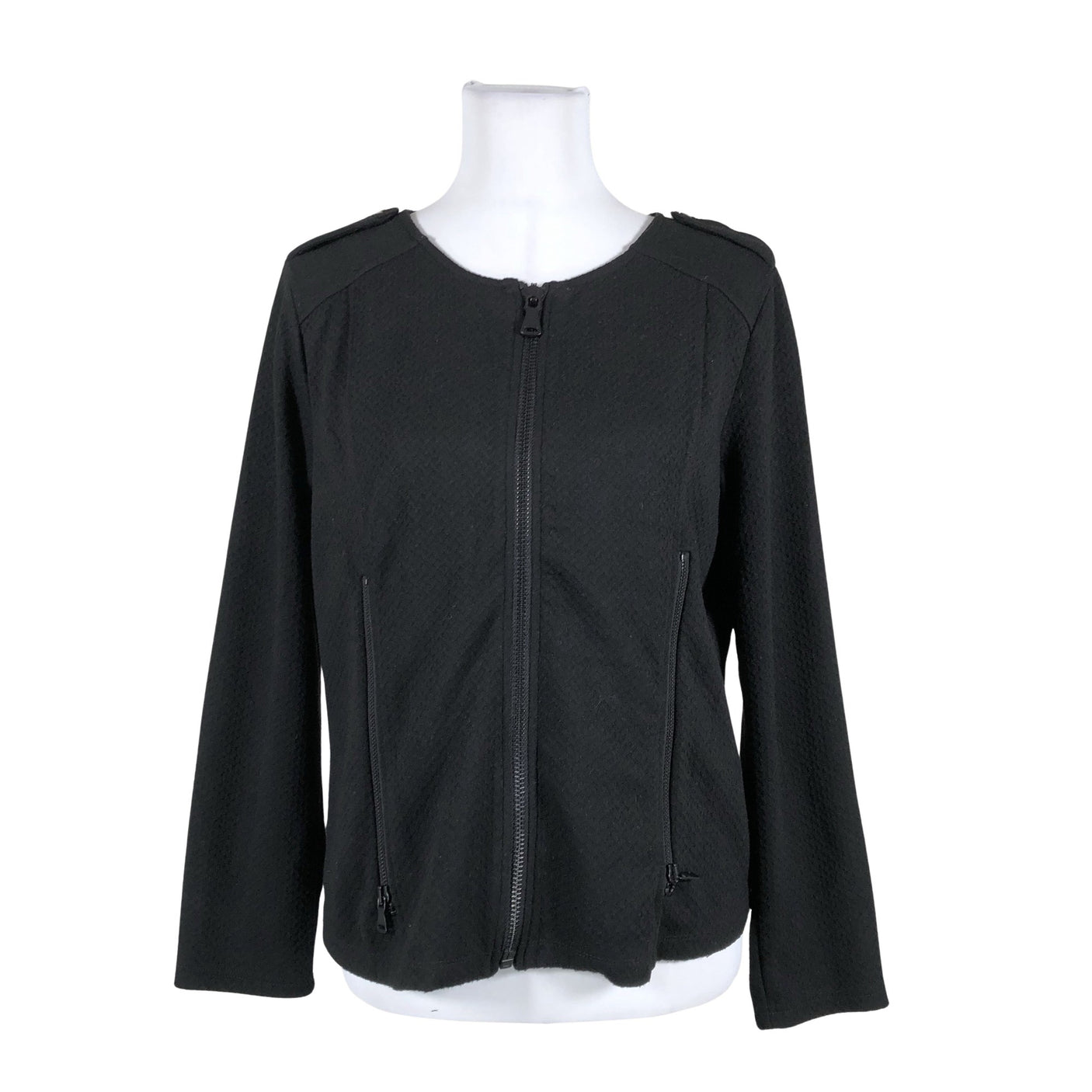 Unisex Taifun - Sweat jacket, size 40 - Black (1)