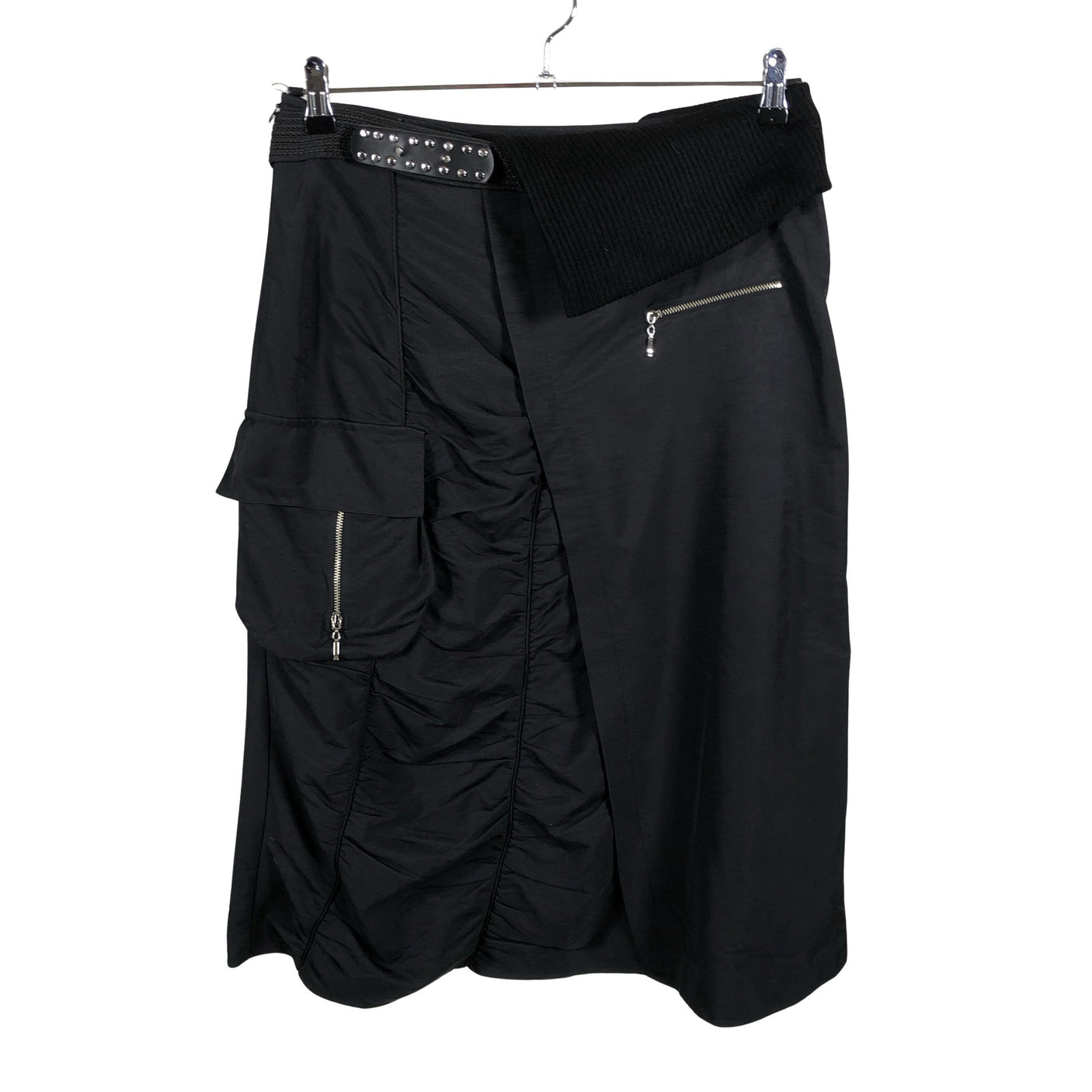 Unisex Lisa Campione - Fabric skirt, size 40 - Black (1)