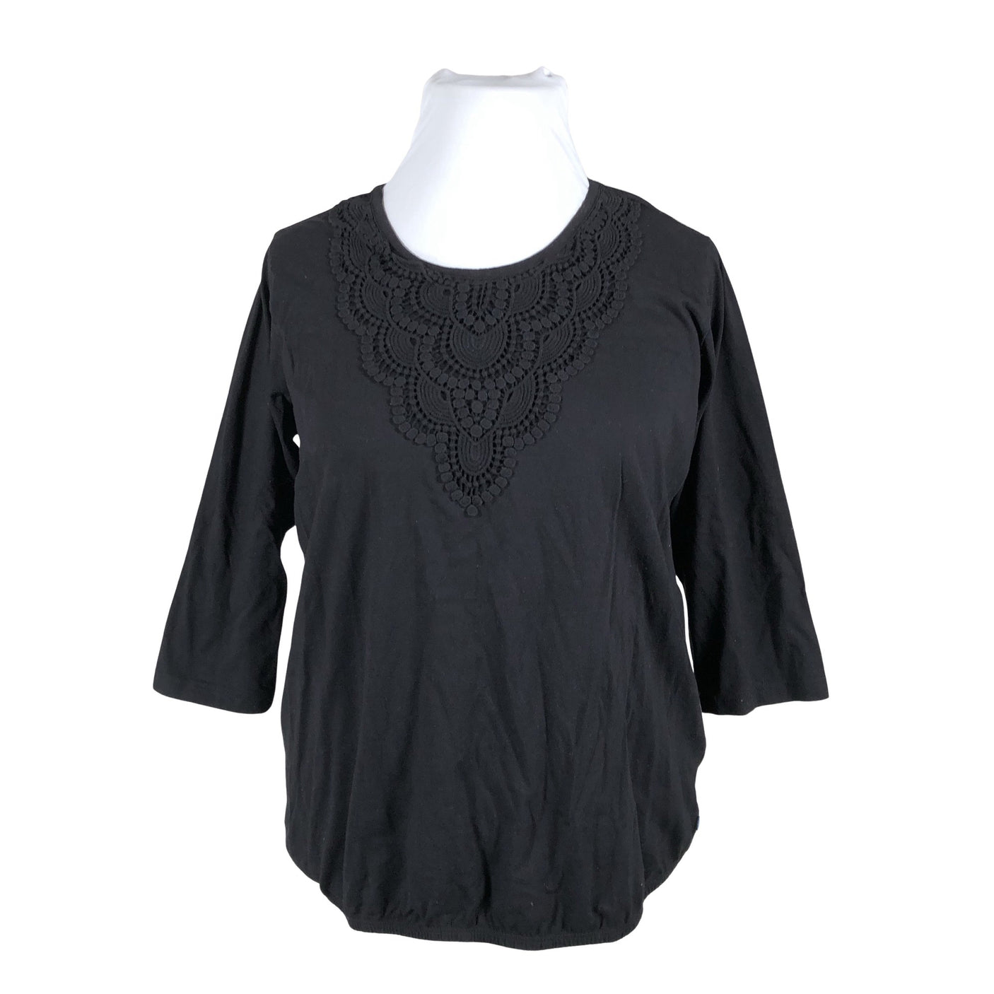 Unisex Zhenzi - Tricot shirt, size 46 - Black (1)