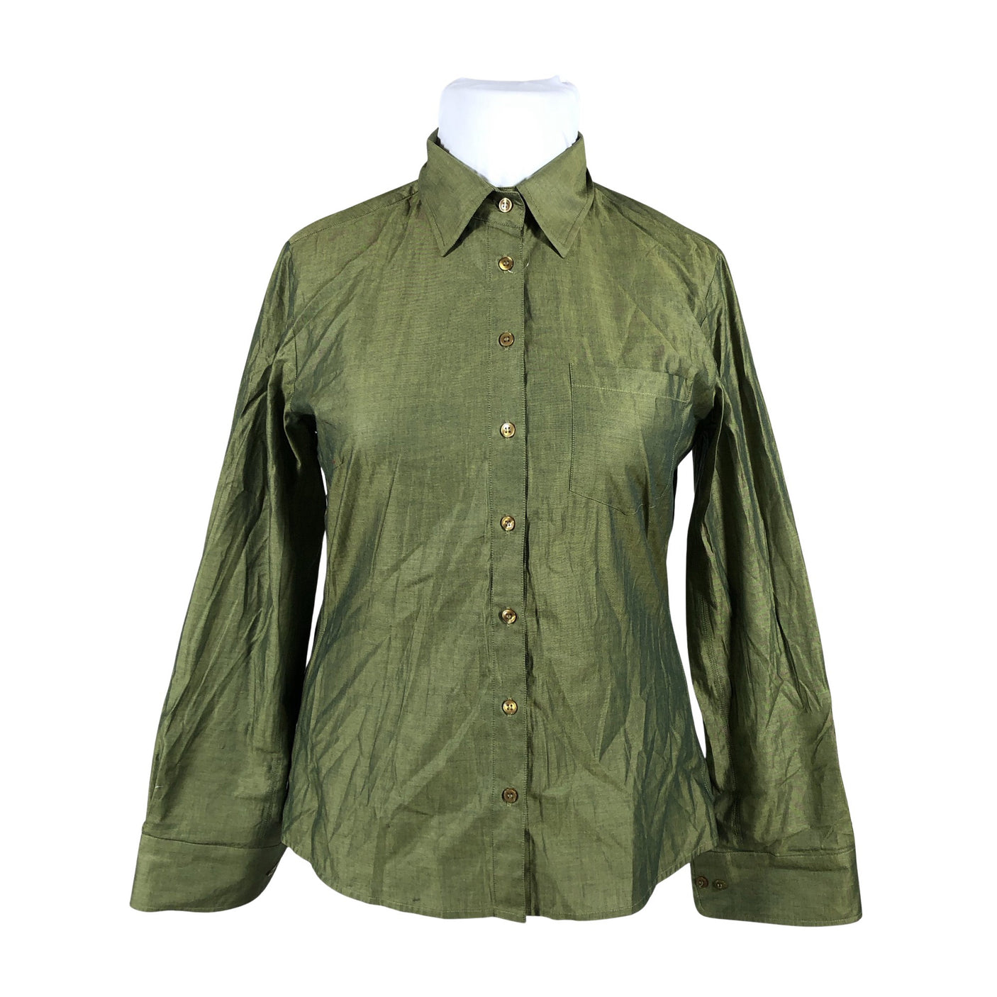 Unisex Sand - Collared shirt, size 42 - Green (1)