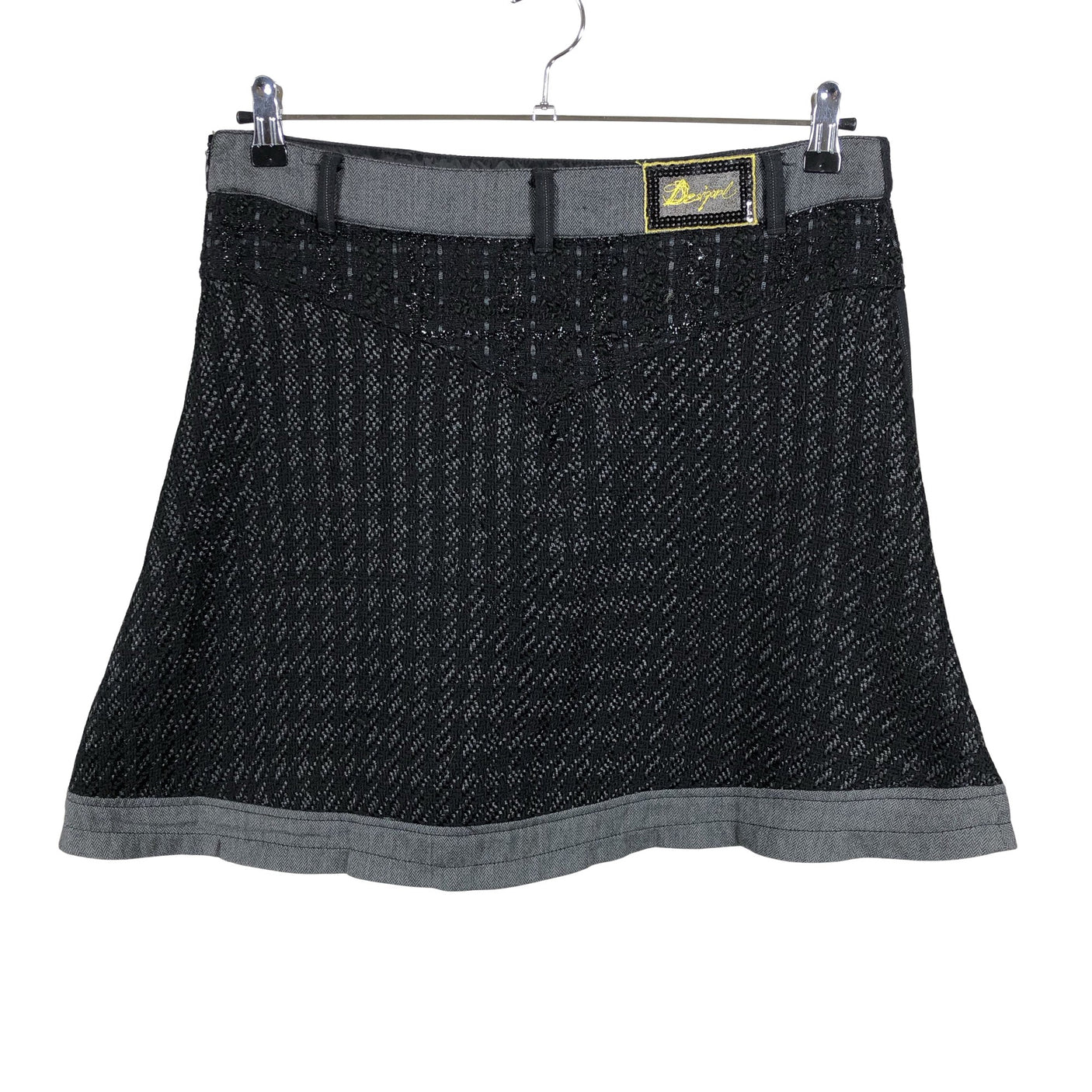 Unisex Desigual - Fabric skirt, size 42 - Black (2)