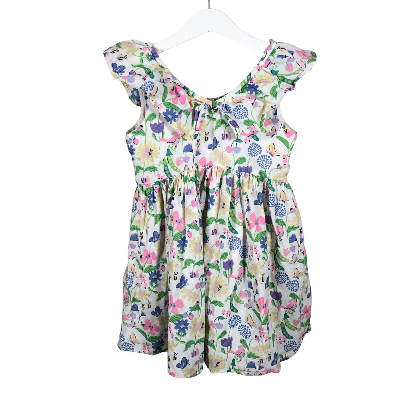 Unisex Marks&Spencer - Summer dress, size 110 - 116 - White (1)