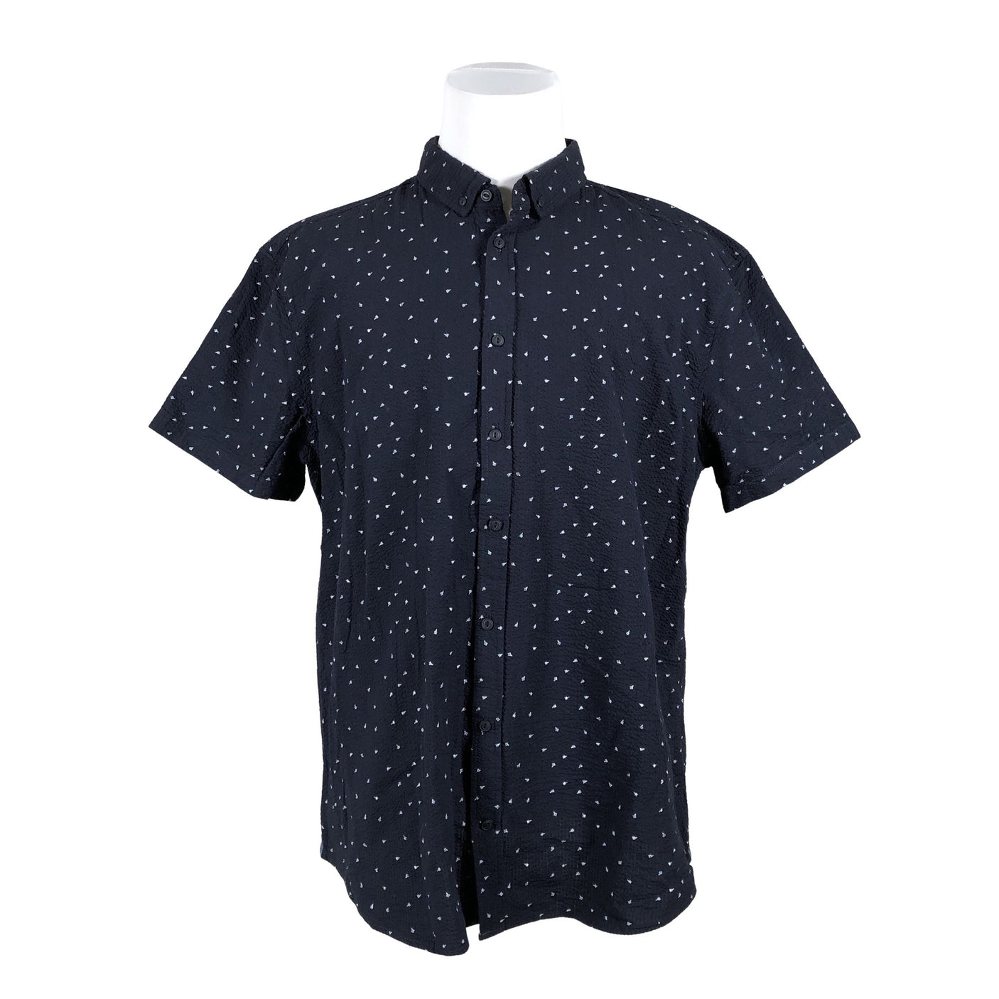 Unisex Blend - Collared shirt, size XXL - Blue (1)