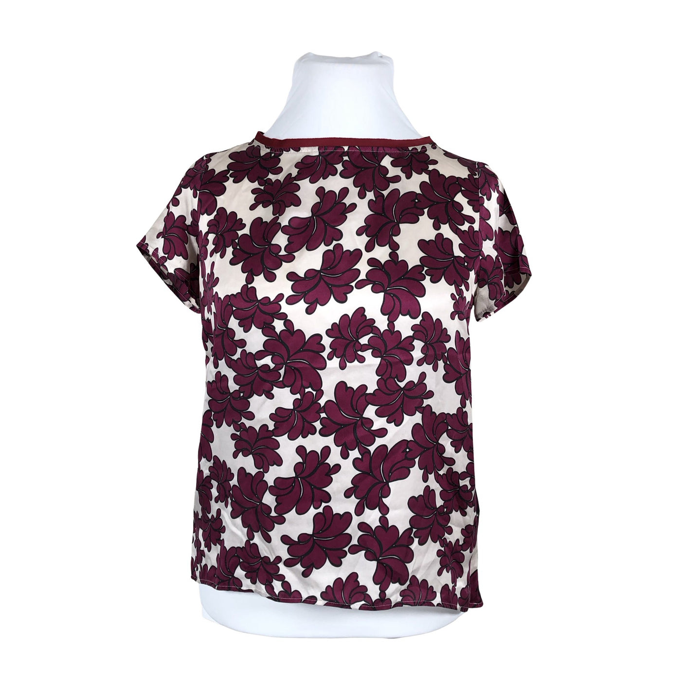 Unisex Marella - Short-sleeved blouse, size 44 - Natural white (1)