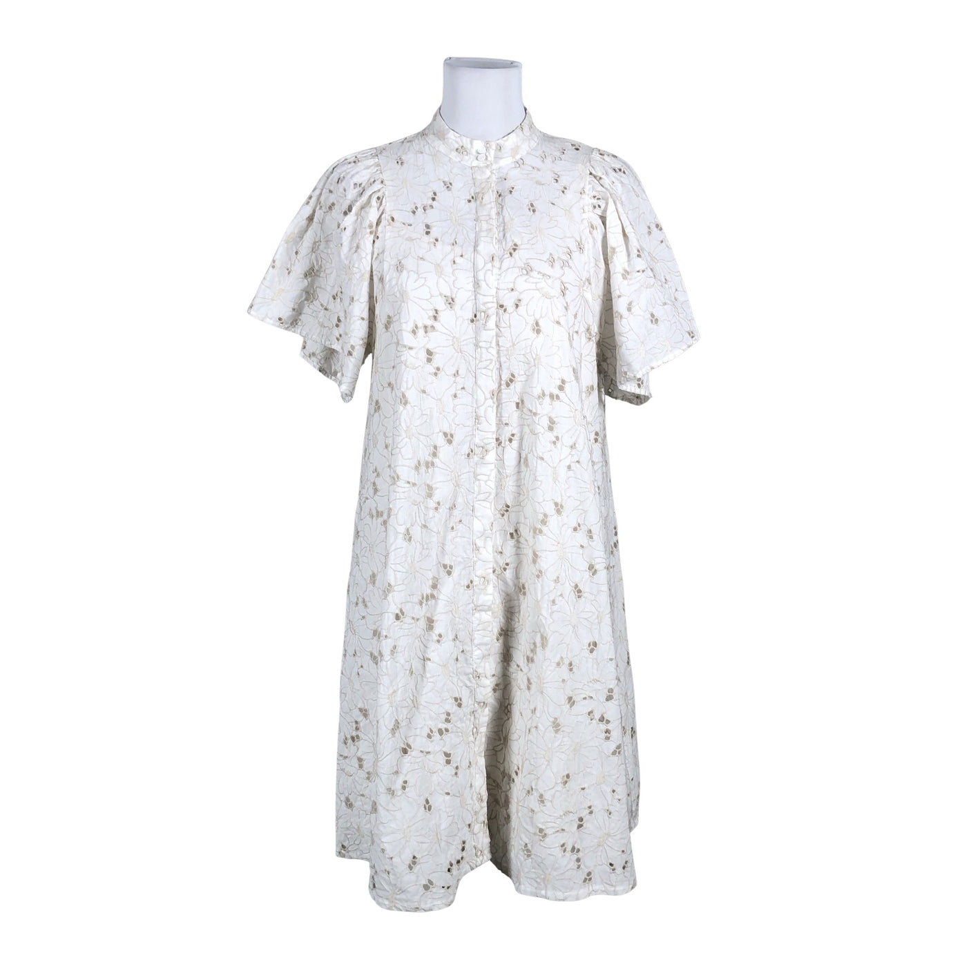 Unisex Bruuns Bazaar - Dress, size 38 - Natural white (1)