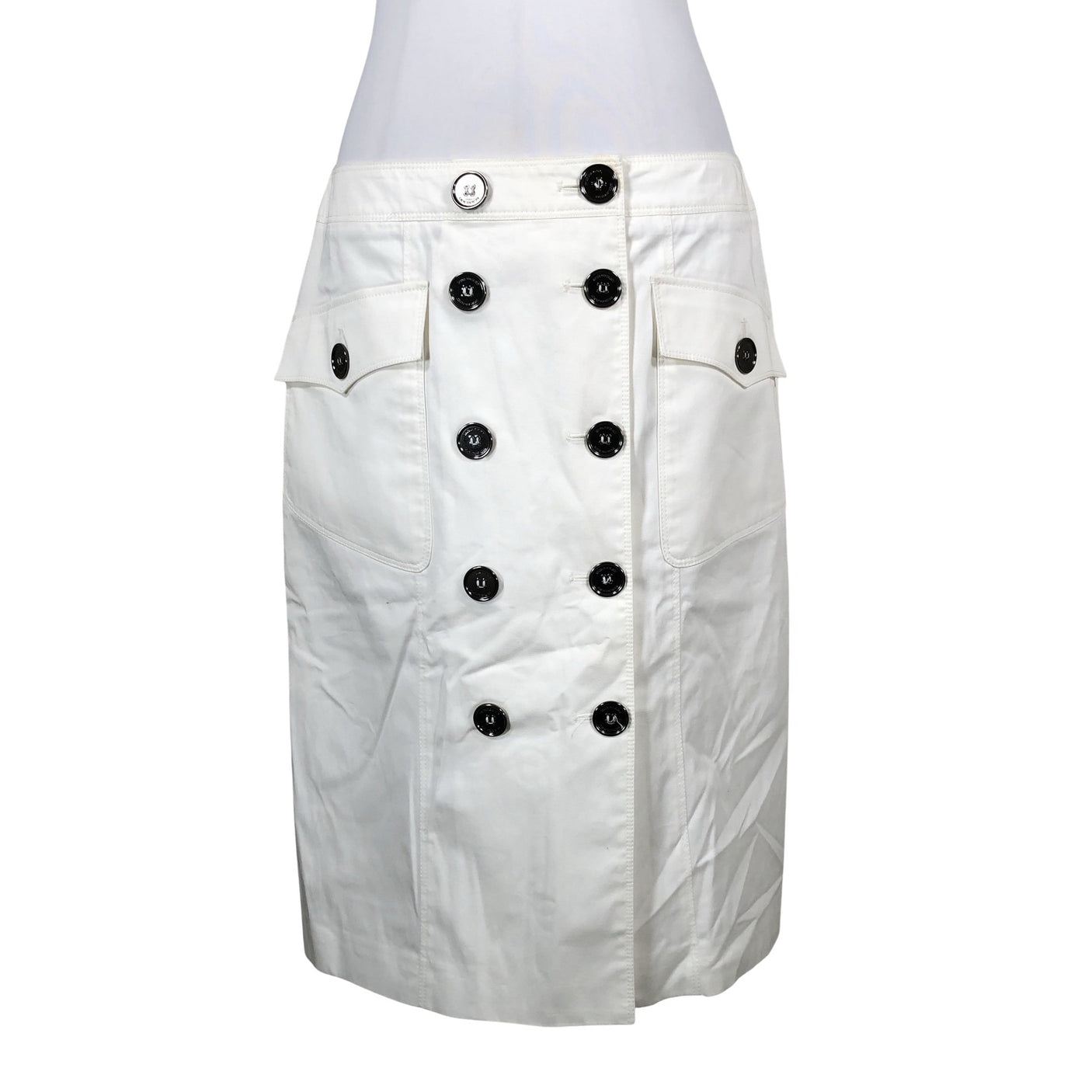Unisex Burberry - Fabric skirt, size 40 - White (1)