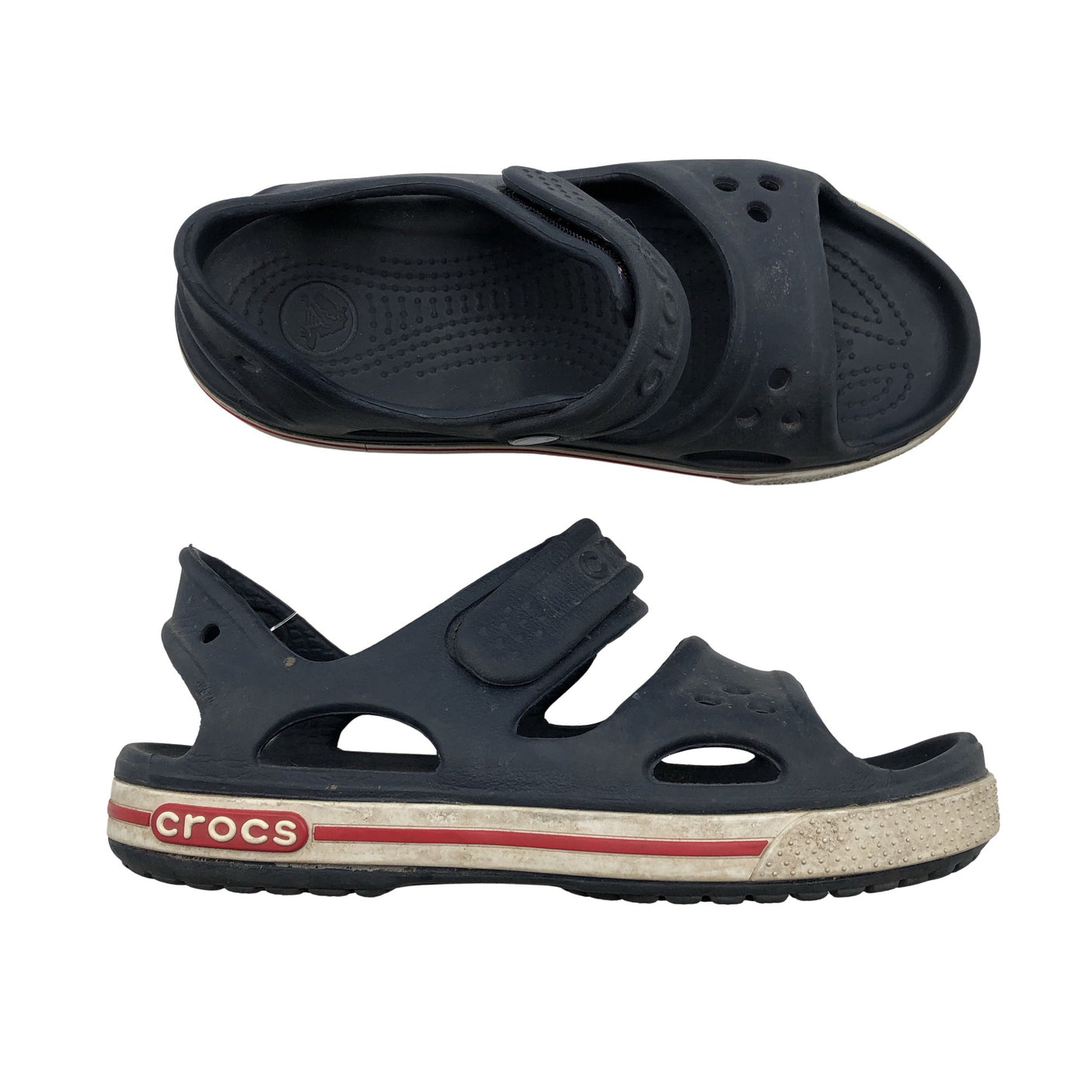 Unisex Crocs - Sandals, size 28 - Blue (1)