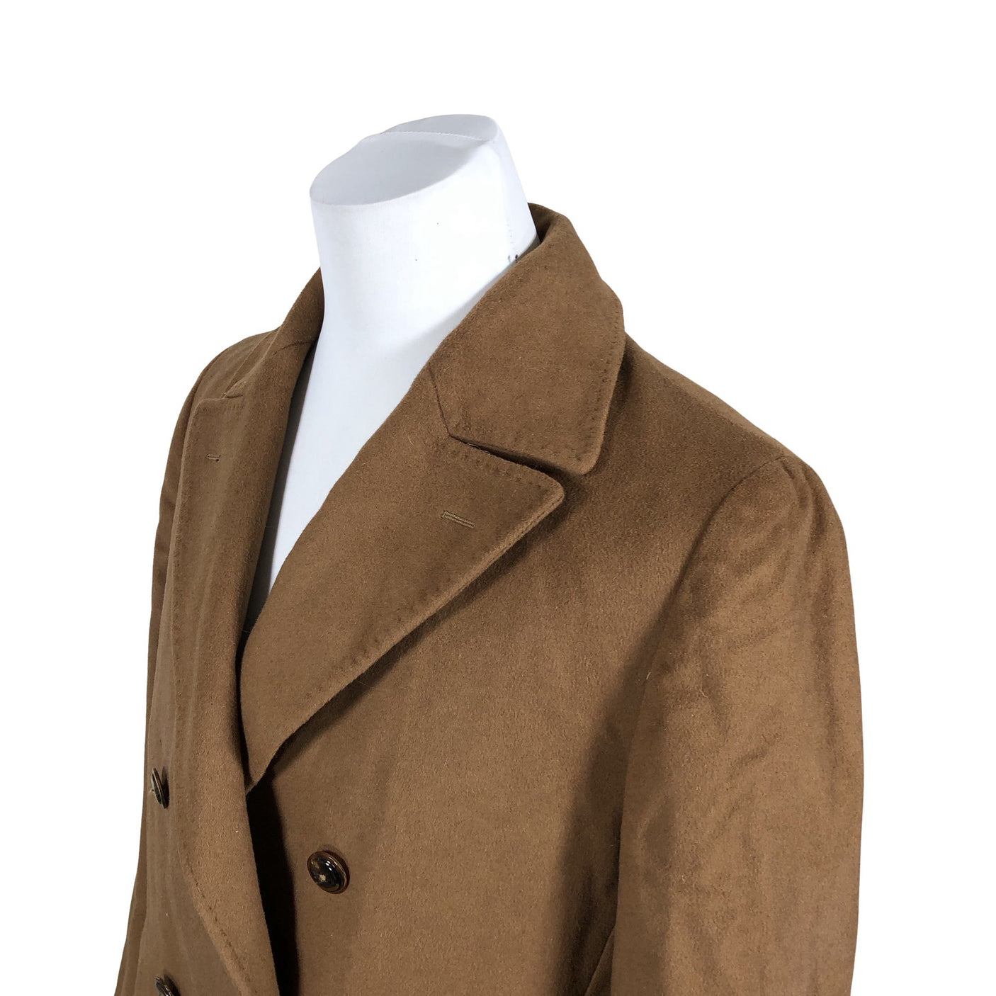 Unisex Massimo Dutti - Wool coat, size L - Brown (3)