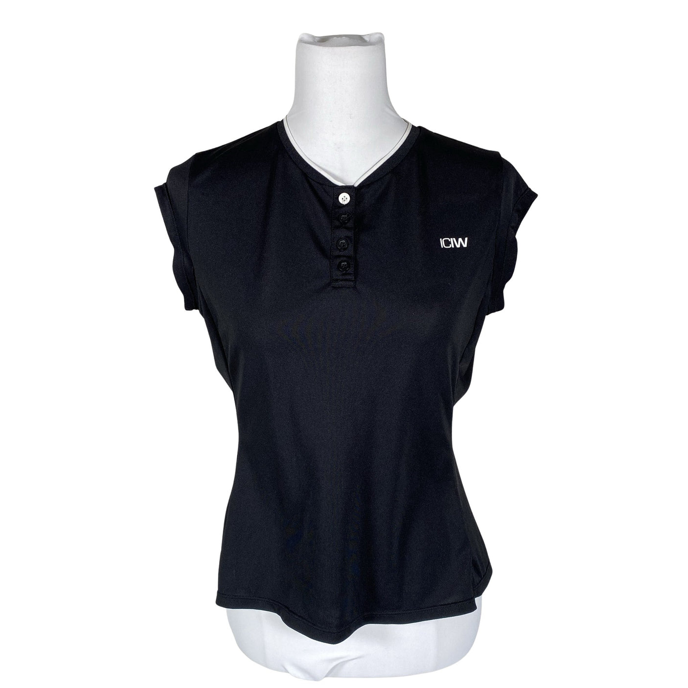 Unisex ICIW – Icaniwill - Polo shirt, size 38 - Black (1)
