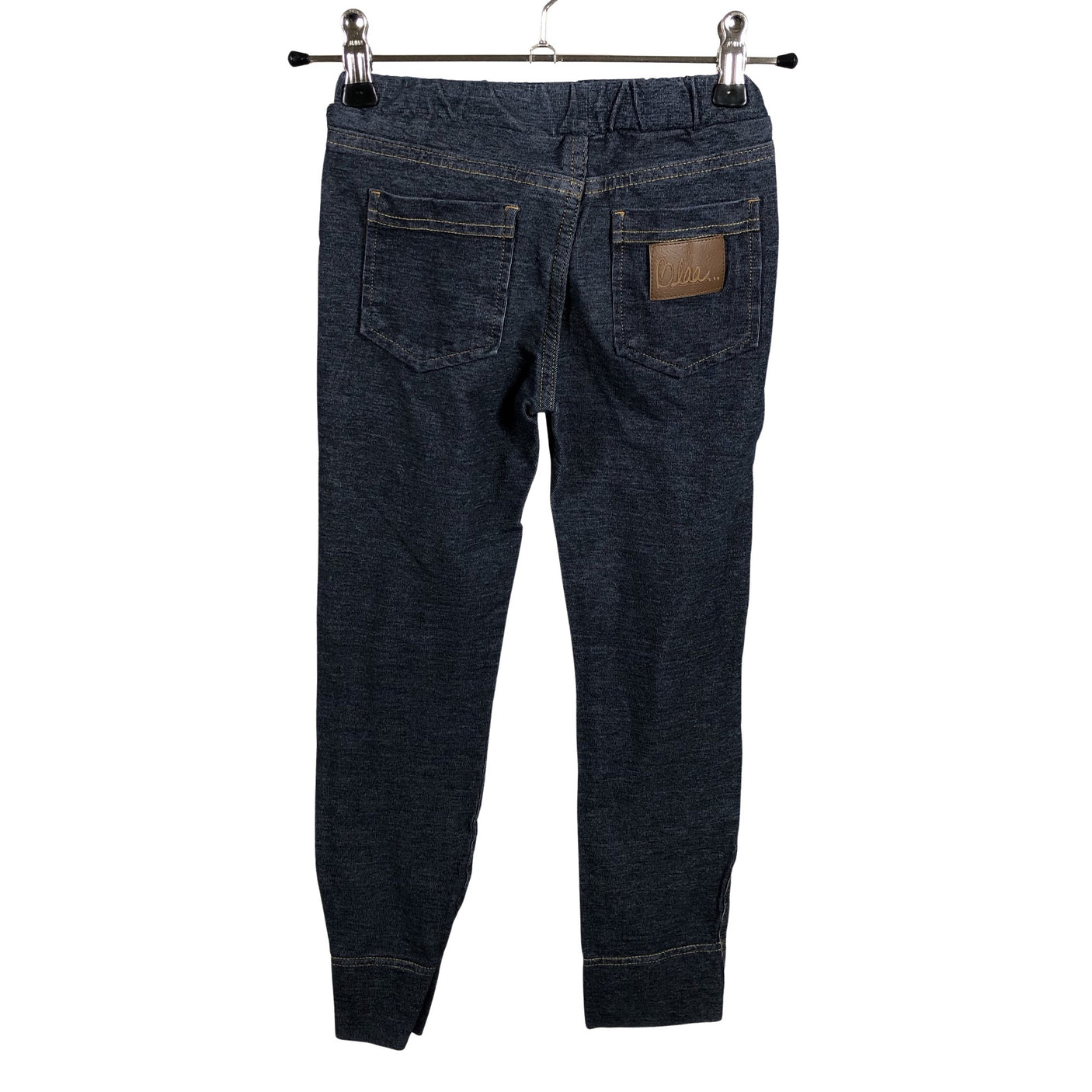 Unisex Blaa - Leggings, size 110 - 116 - Blue (2)