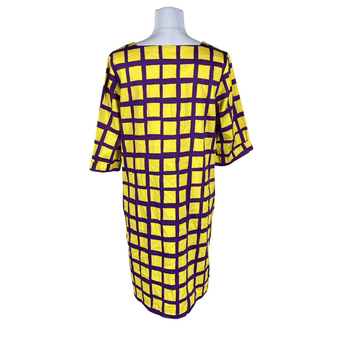 Unisex Marimekko - Schiffon dress, size 40 - Yellow (2)