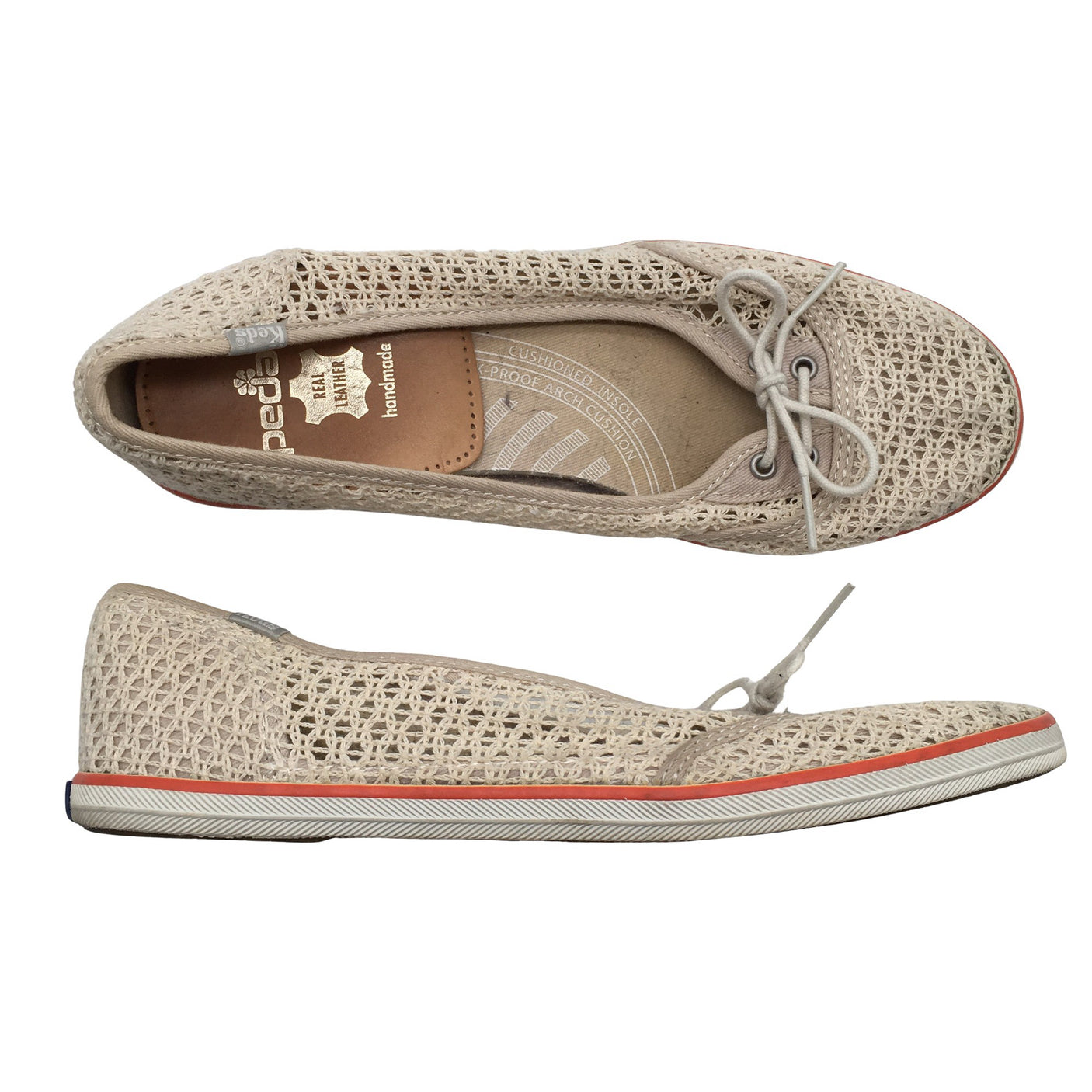 Unisex Keds - Ballerinas, size 38 - Beige (1)