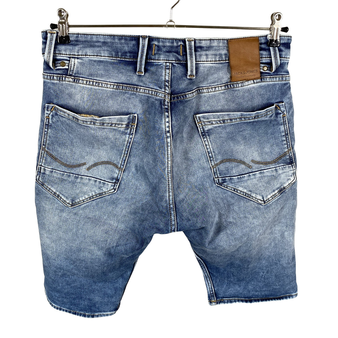 Unisex Jack & Jones - Denim shorts, size M - Blue (2)