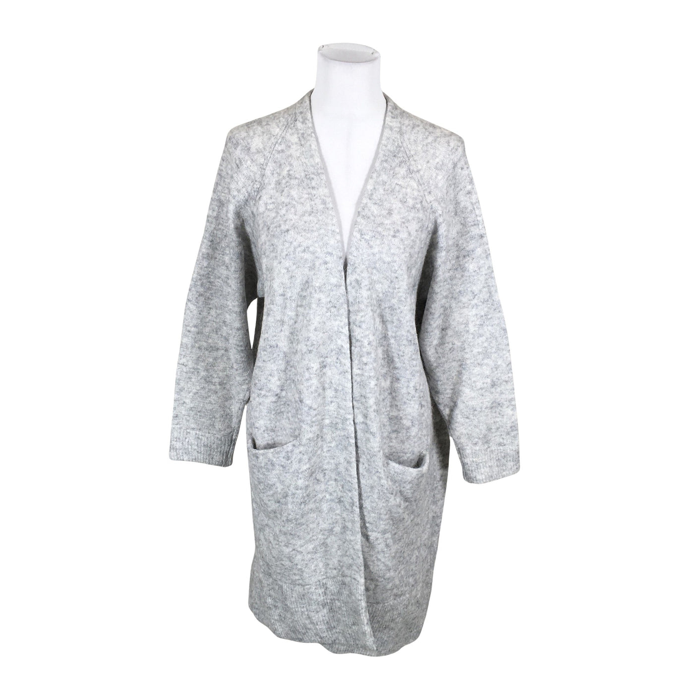 Unisex Selected - Cardigan, size 40 - Gray (1)