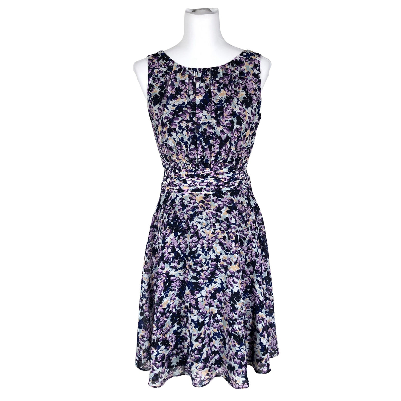 Unisex Esprit - Schiffon dress, size 38 - Blue (1)