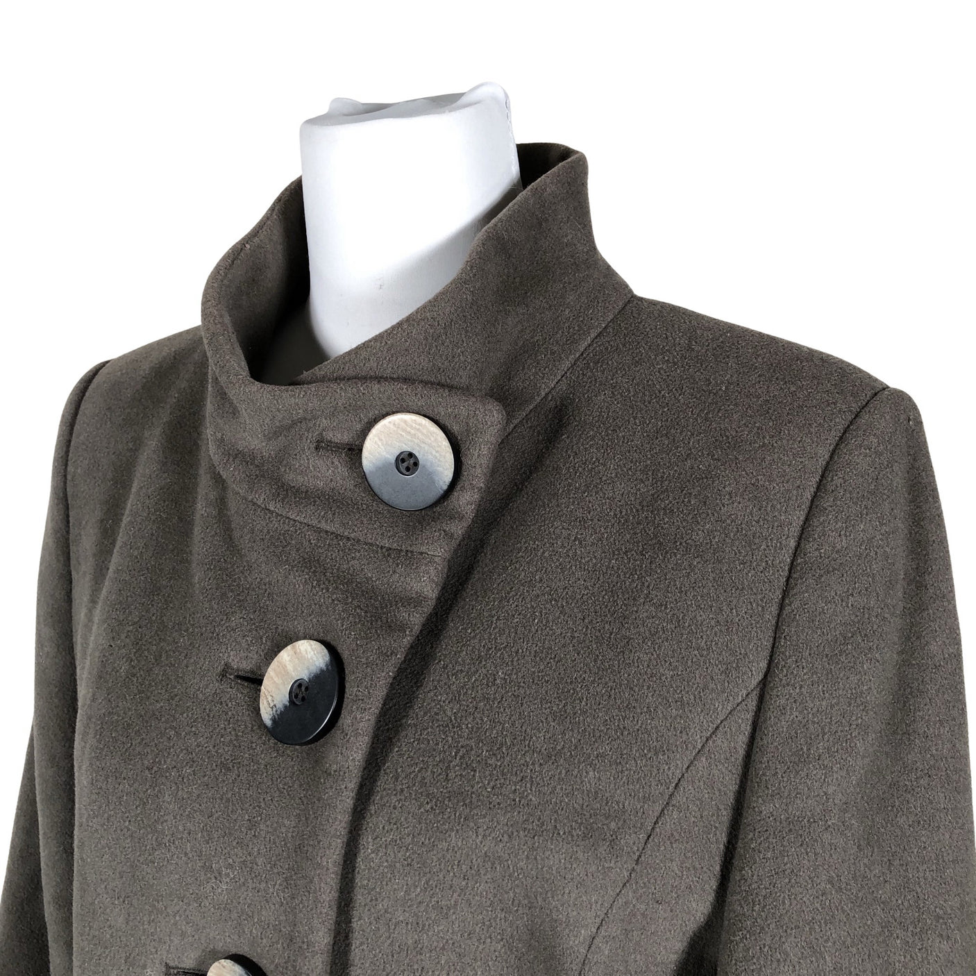 Unisex Erich Fend - Wool coat, size 38 - Brown (3)