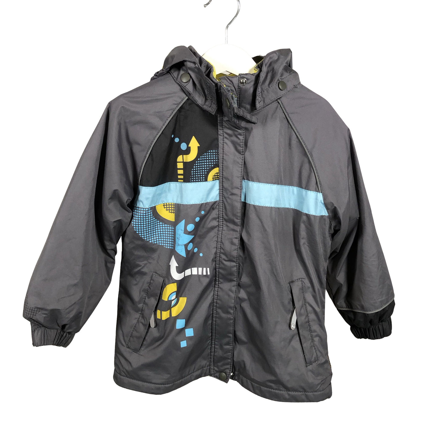 Unisex Luhta - Spring/Fall jacket, size 104 - 110 - Gray (1)