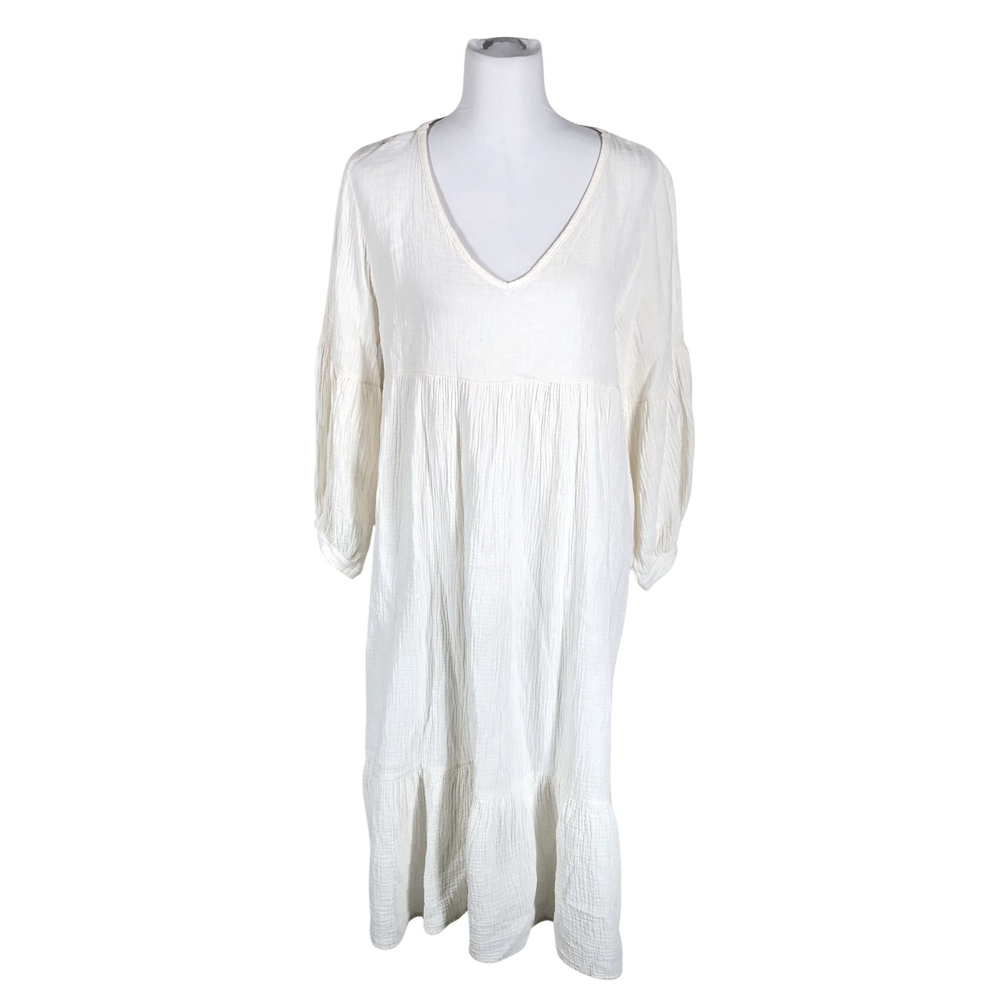 Unisex Bohemiana - Dress, size 40 - White (1)