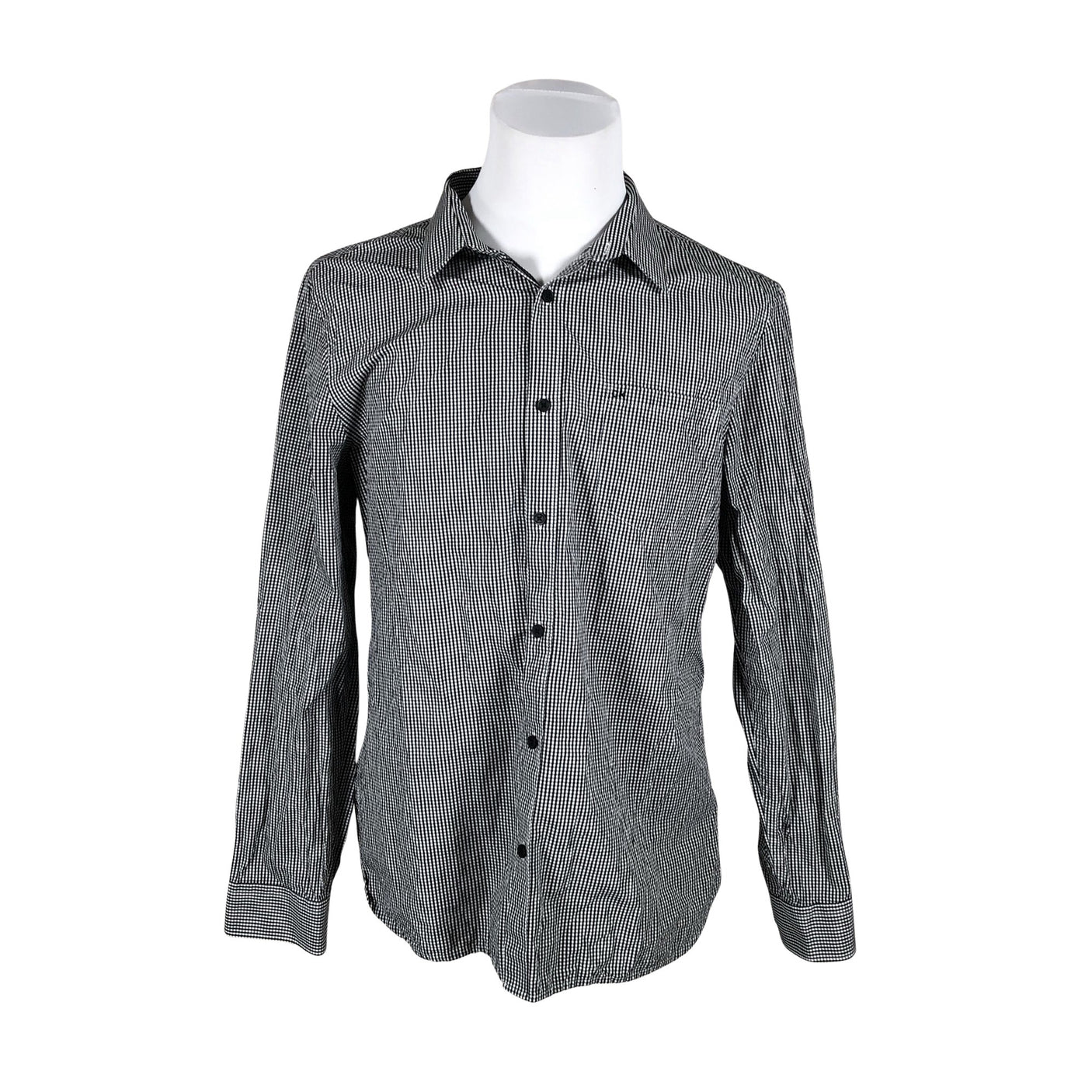 Unisex Calvin Klein - Collared shirt, size XL - Black (1)