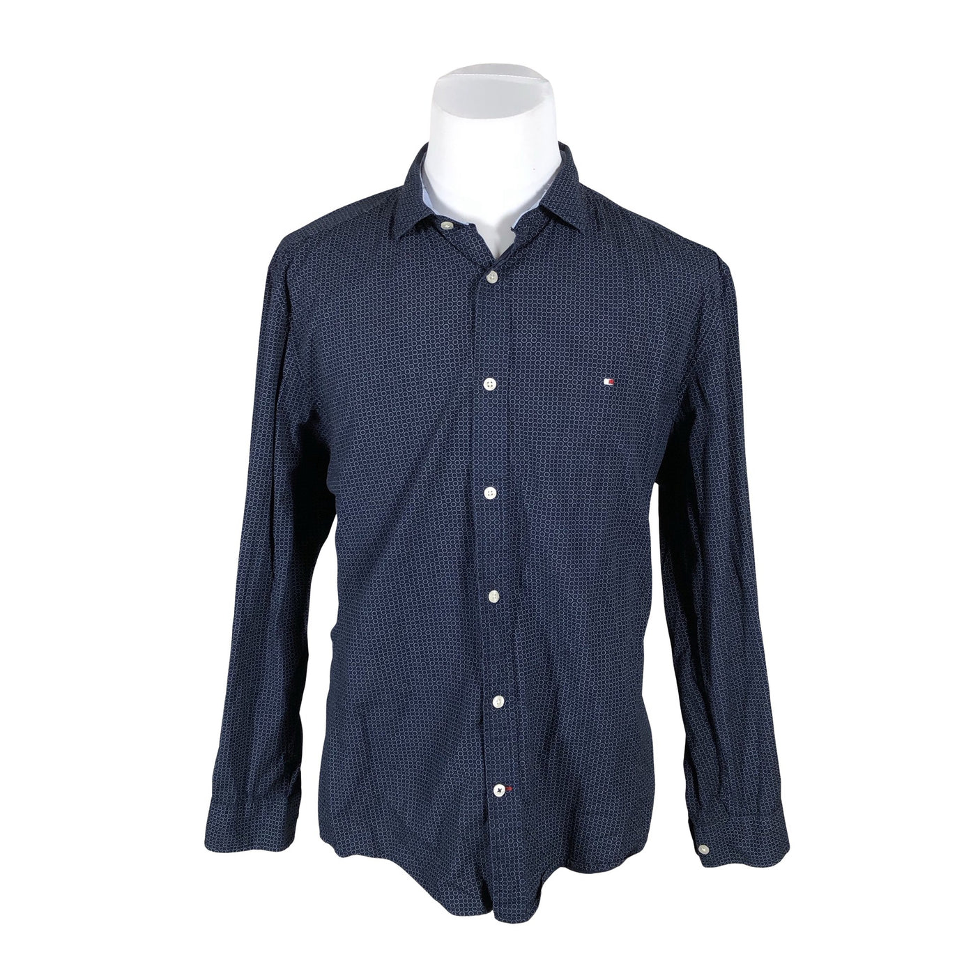 Unisex Tommy Hilfiger - Collared shirt, size XL - Blue (1)