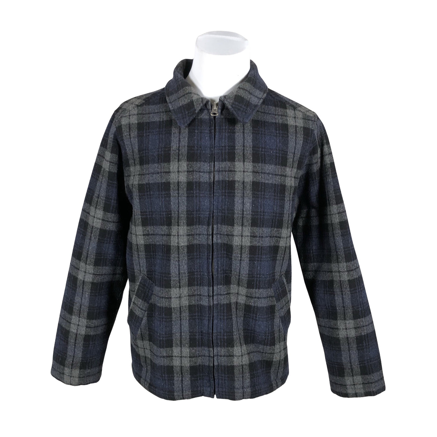 Unisex James - Wool coat, size L - Gray (1)