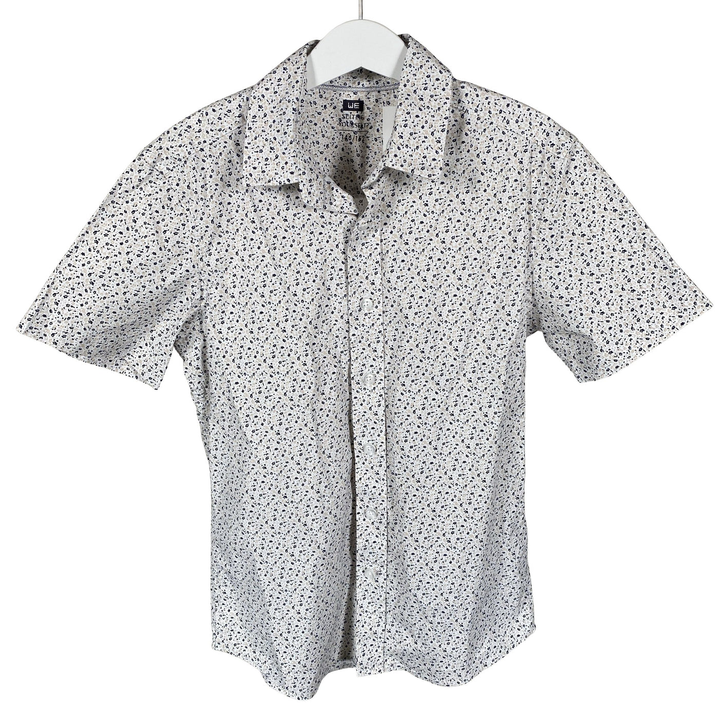 Unisex We - Collared shirt, size 146 - 152 - White (1)