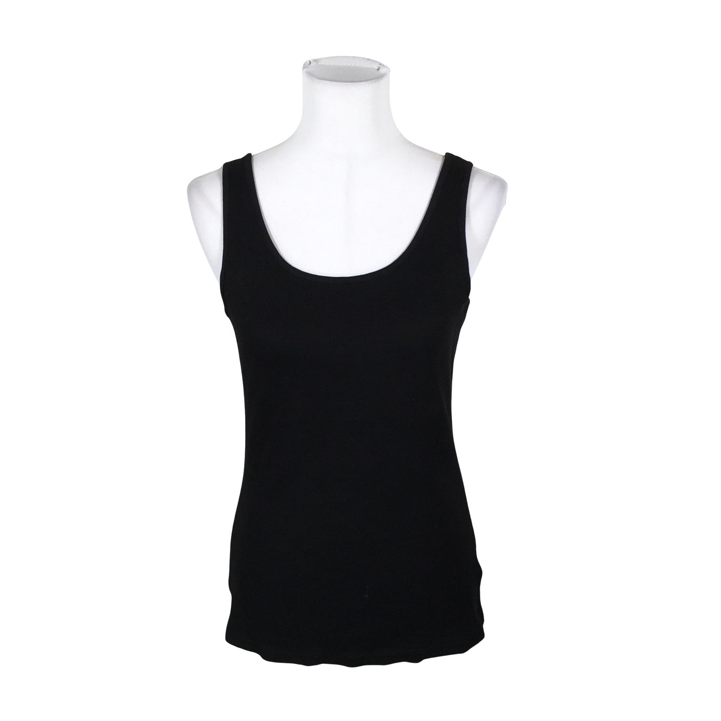 Unisex Next - Tricot tank top, size 38 - Black (1)