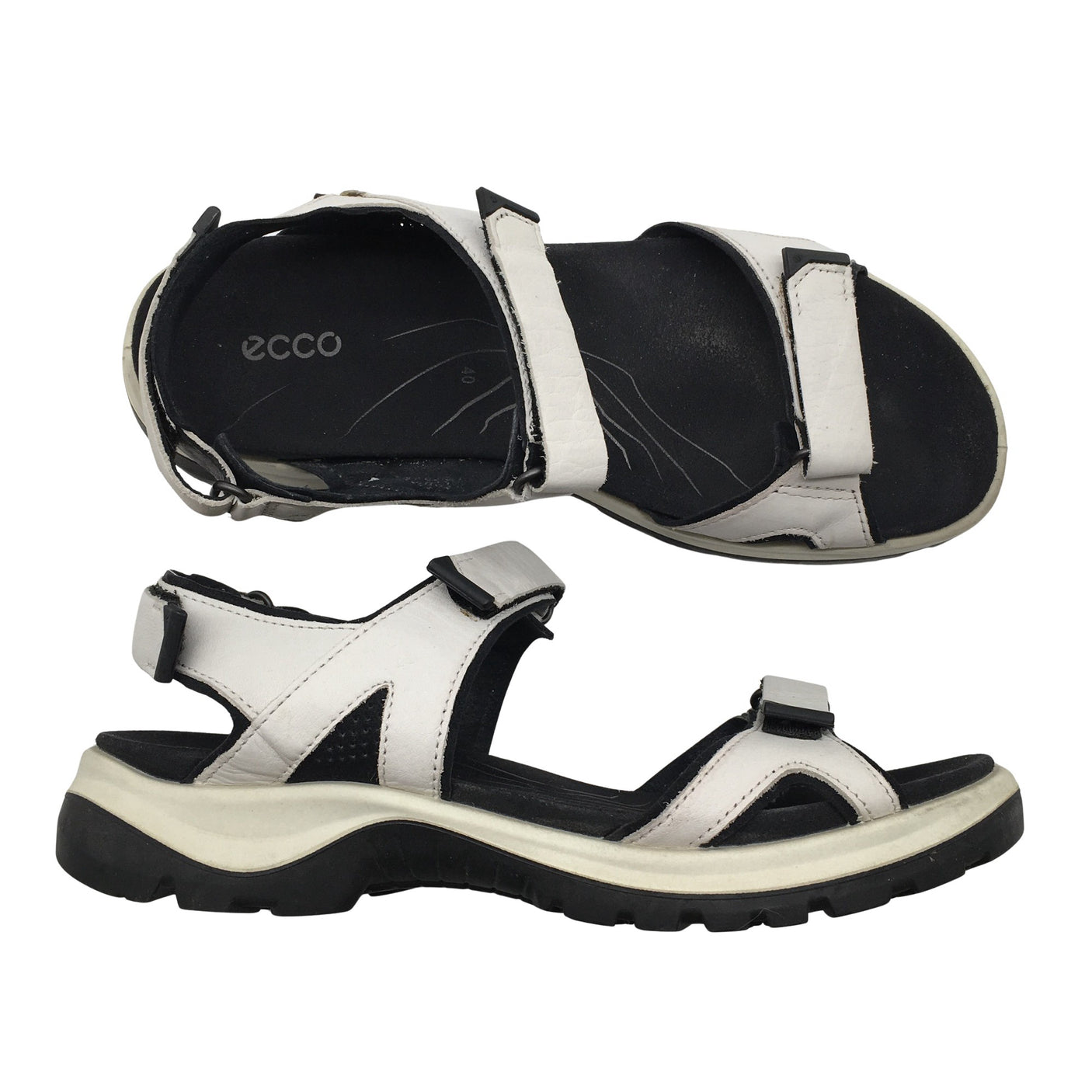 Unisex Ecco - Sports sandals, size 40 - White (1)