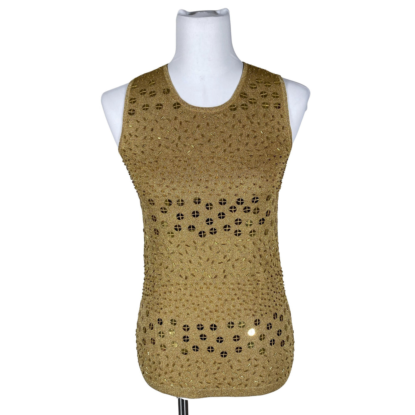 Unisex Gerry Weber - Party top, size 36 - Gold (1)