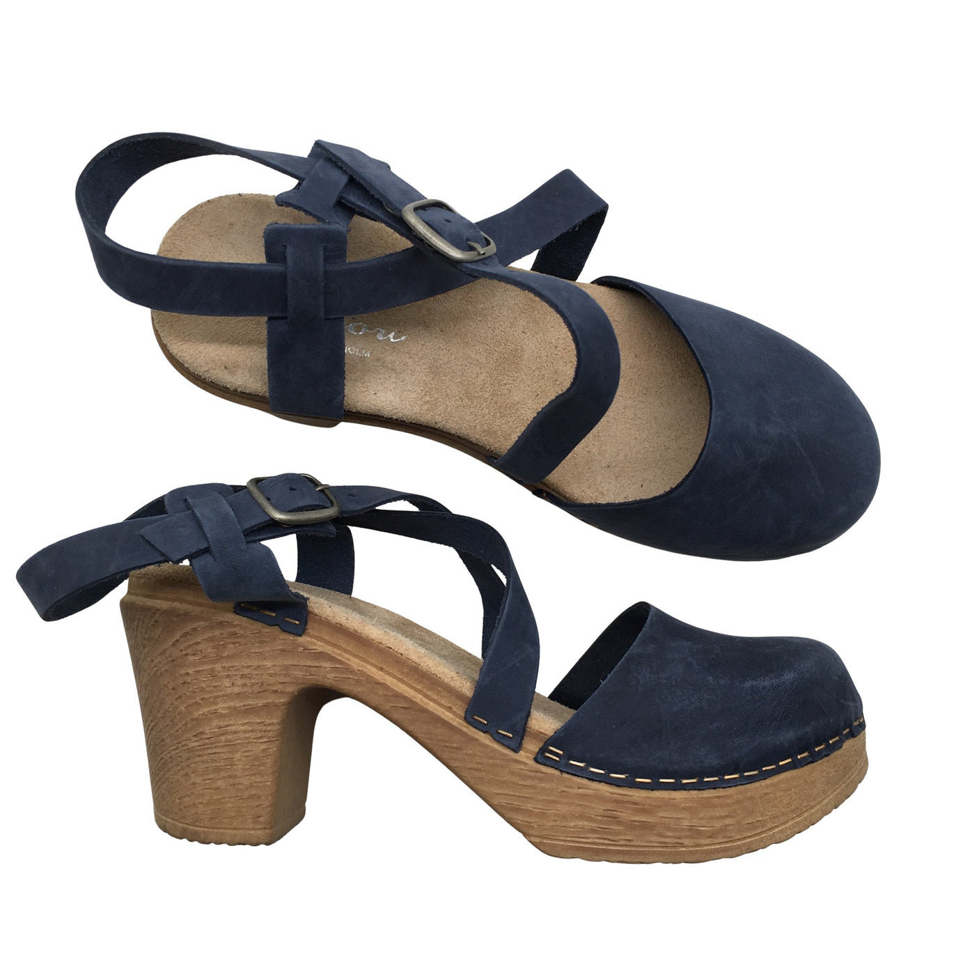 Unisex Calou - Heeled sandals, size 37 - Blue (1)