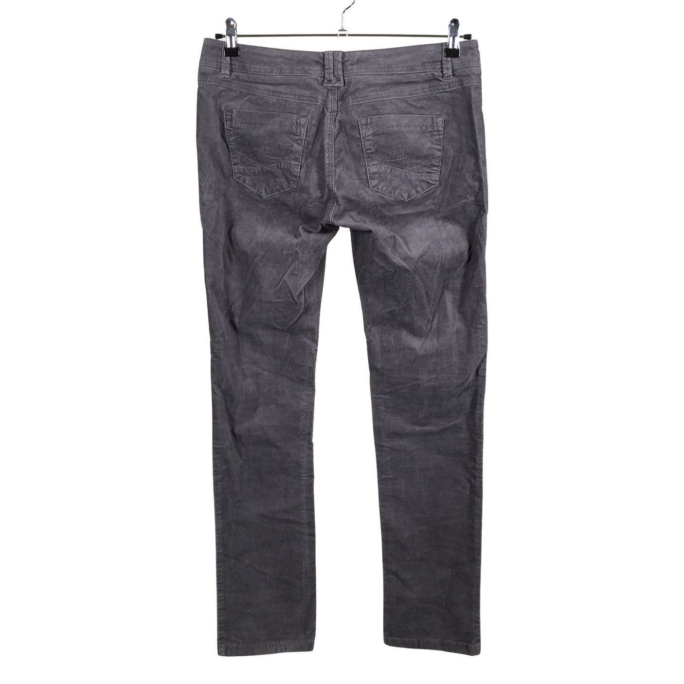 Unisex Esprit - Velvet pants, size 40 - Gray (2)