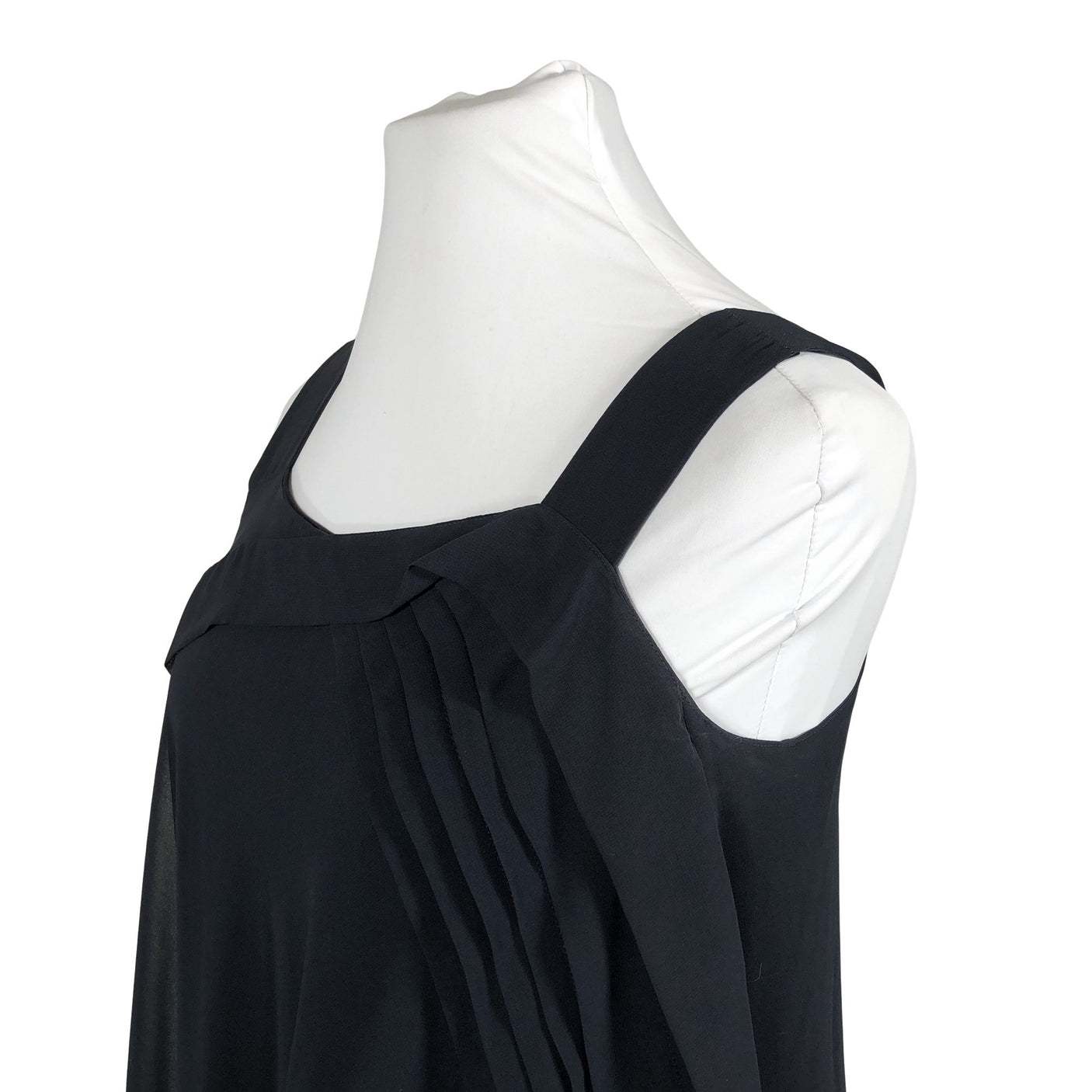 Unisex Pennyblack - Schiffon dress, size 44 - Blue (2)