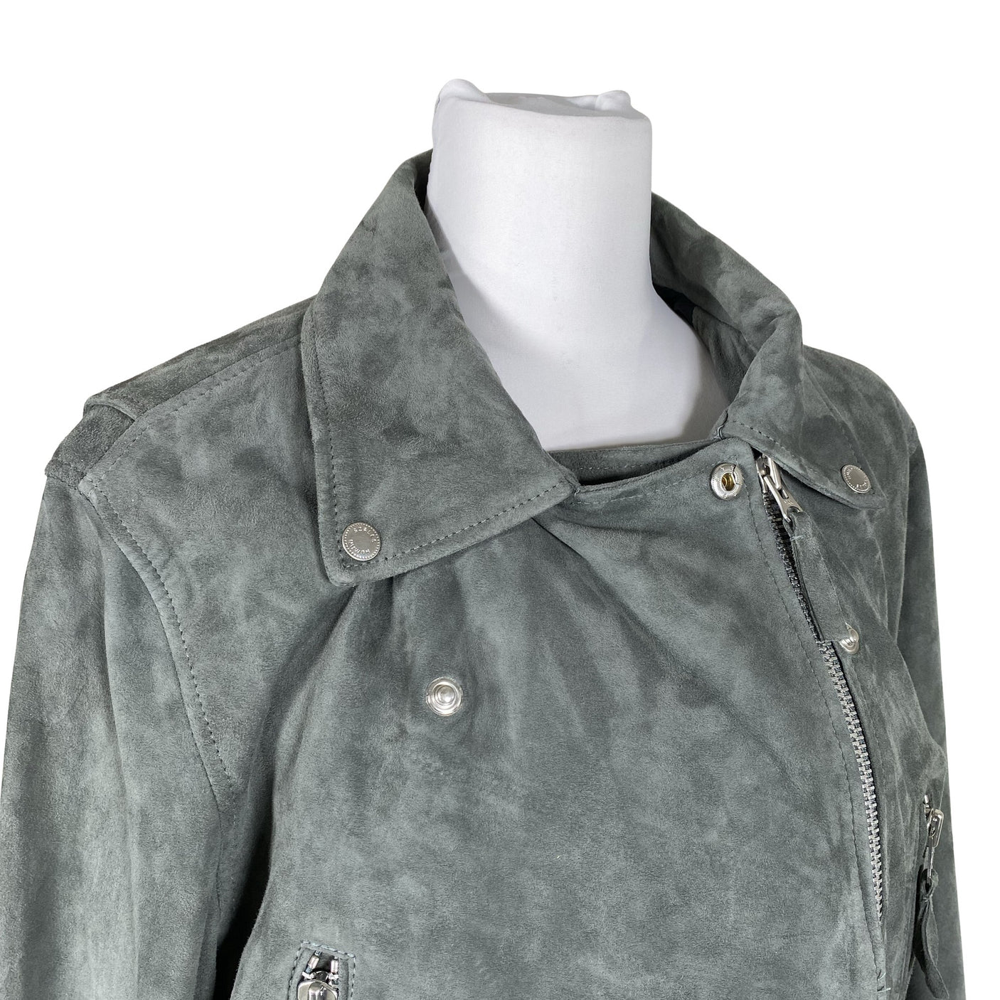 Unisex Human Scales - Leather jacket, size 40 - Gray (3)