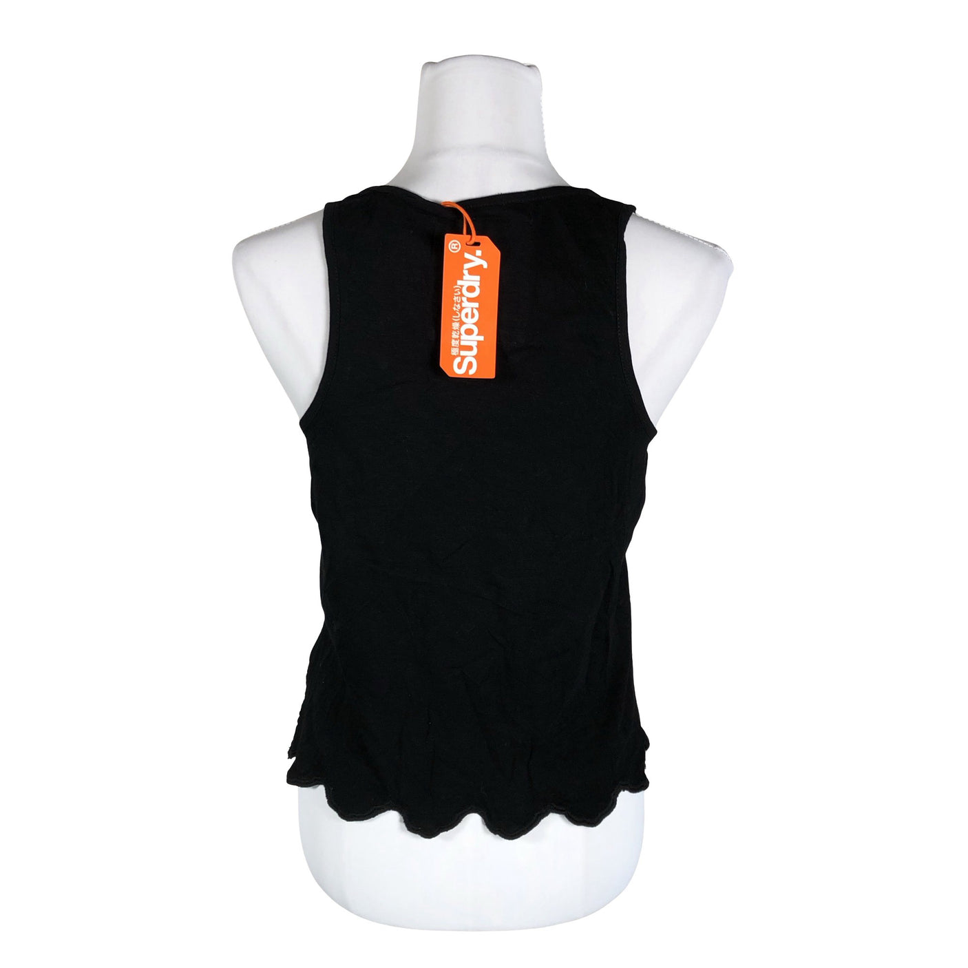 Unisex Superdry - Tricot tank top, size 34 - Black (2)