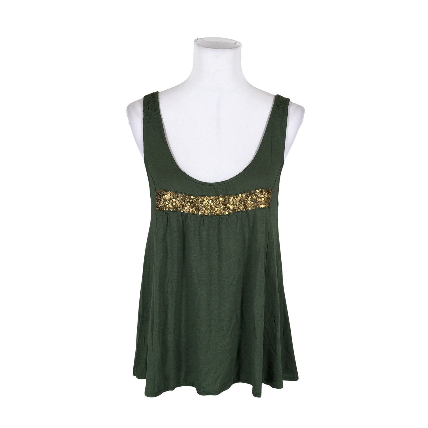 Unisex Filippa K. - Tricot tank top, size 38 - Green (1)