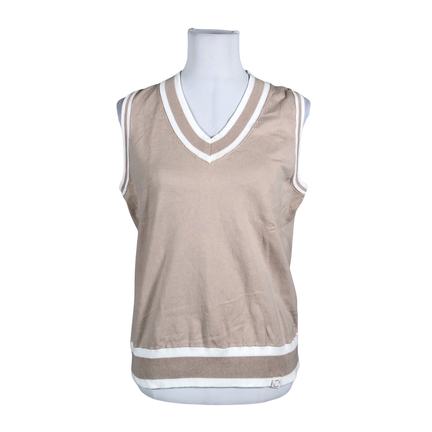 Unisex Röhnisch - Knit vest, size 40 - Beige (1)