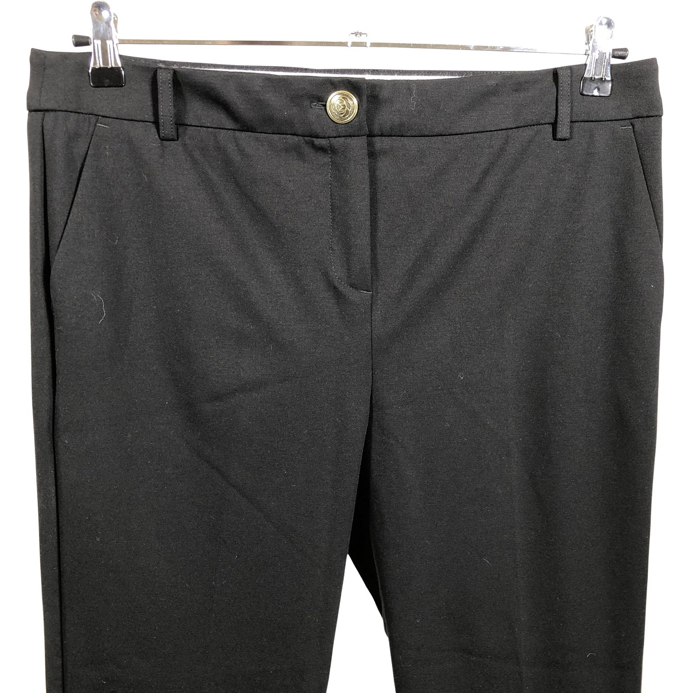 Unisex Marella - Straight leg trousers, size 40 - Black (3)