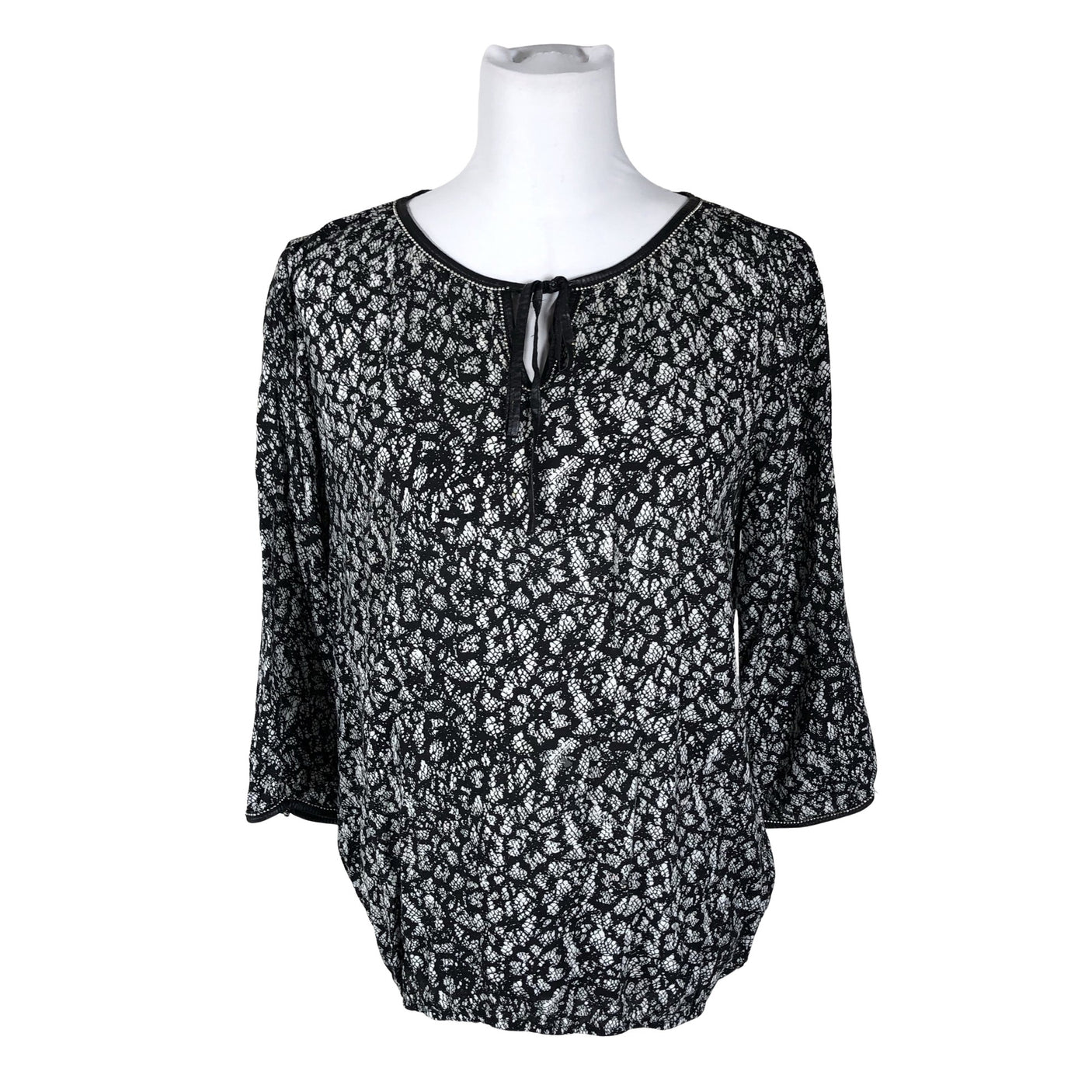 Unisex Tom Tailor - Blouse, size 40 - Black (1)
