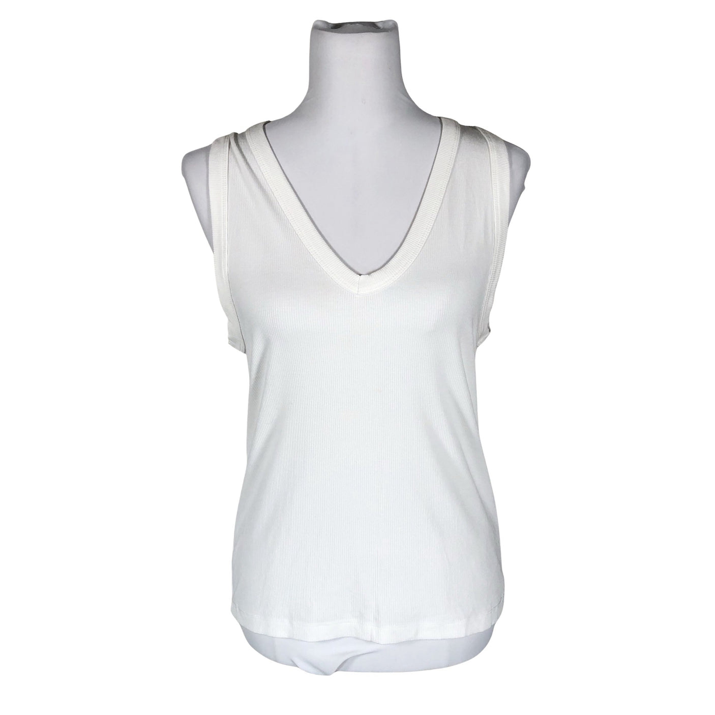 Unisex Part two - Tricot tank top, size 40 - White (1)