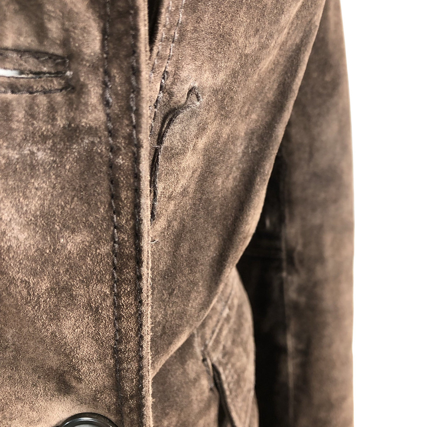 Unisex Saki - Leather jacket, size 34 - Brown (2)