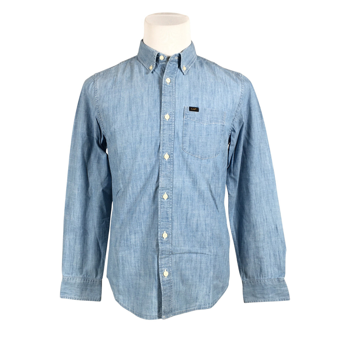 Unisex Lee - Collared shirt, size S - Light blue (1)