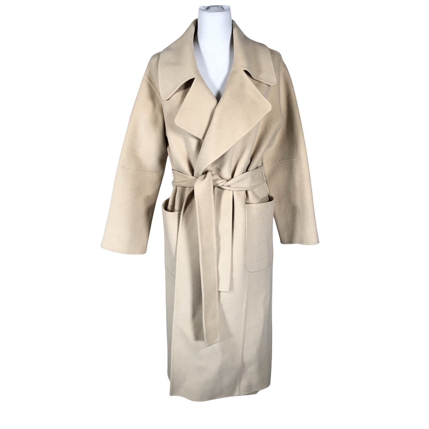 Unisex Andiata - Wool coat, size 38 - Beige (1)