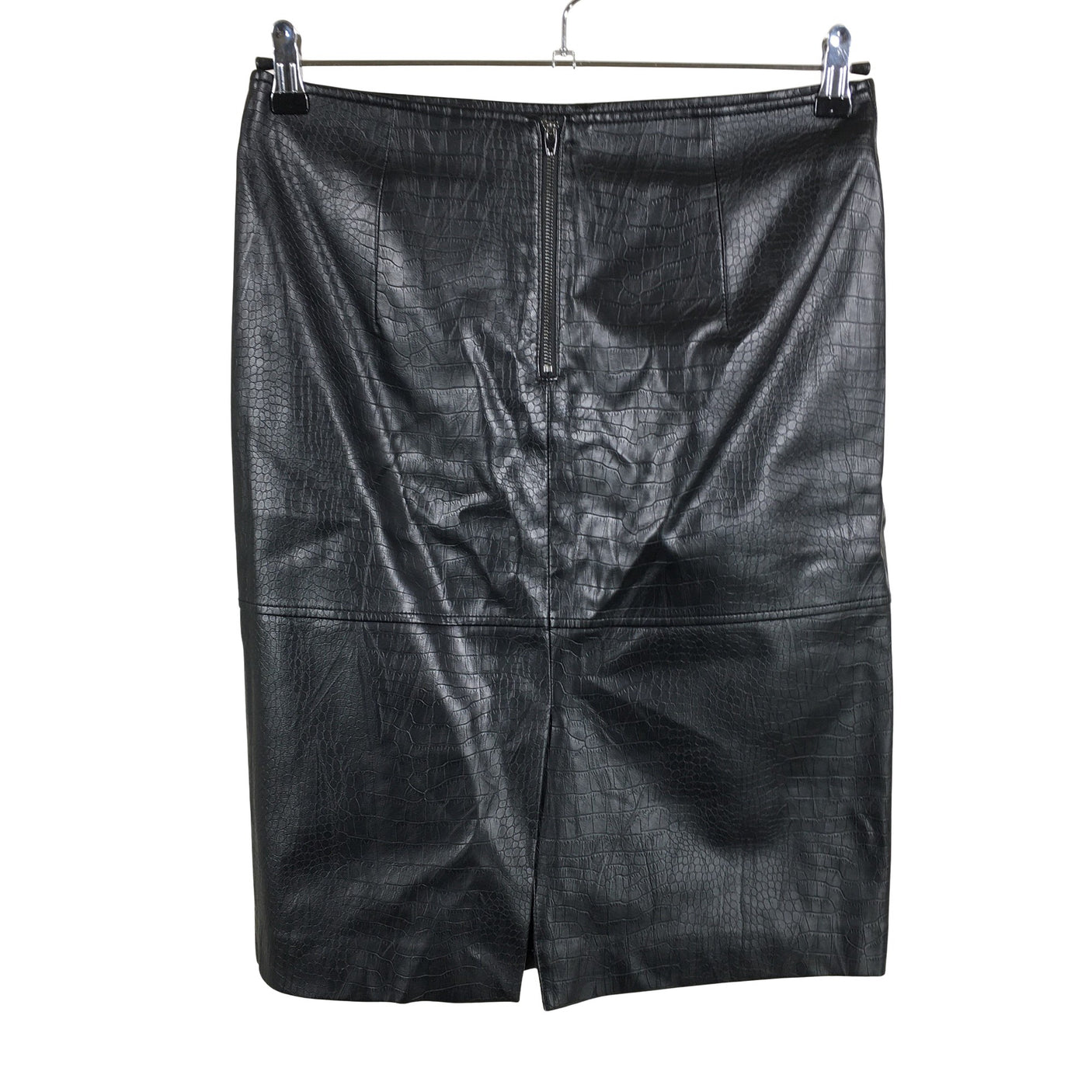 Unisex Esprit - Leather skirt, size 38 - Black (2)