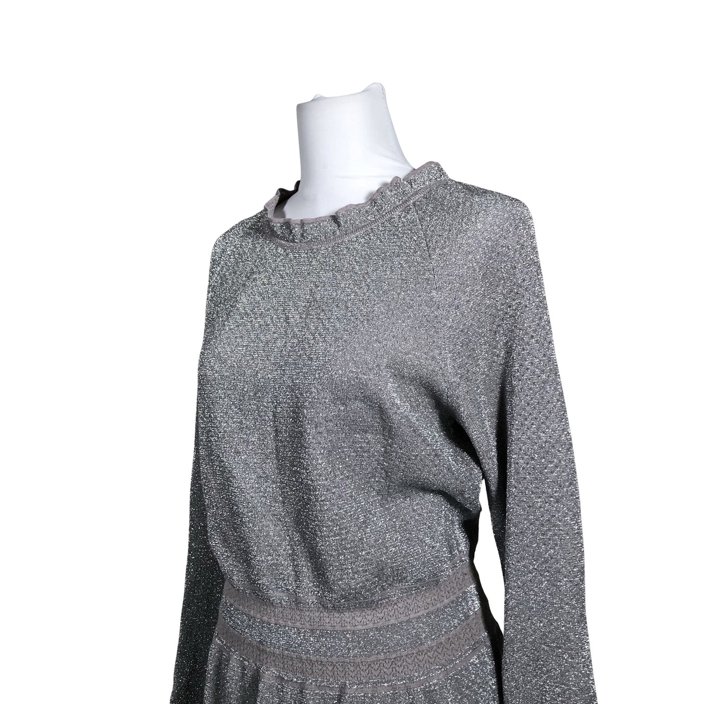 Unisex Tory Burch - Knit dress, size 40 - Silver (2)